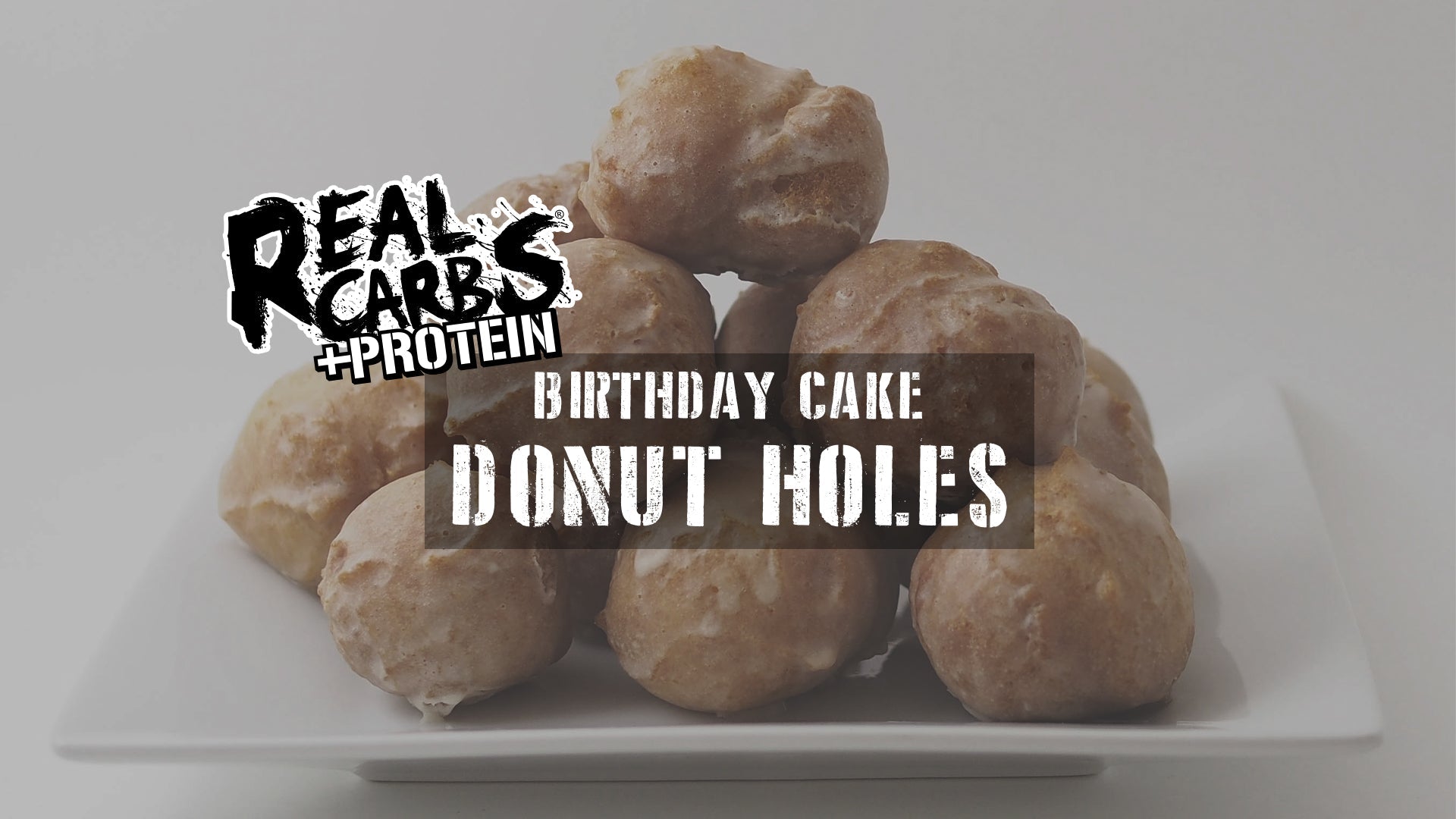 Birthday Cake Donut Holes