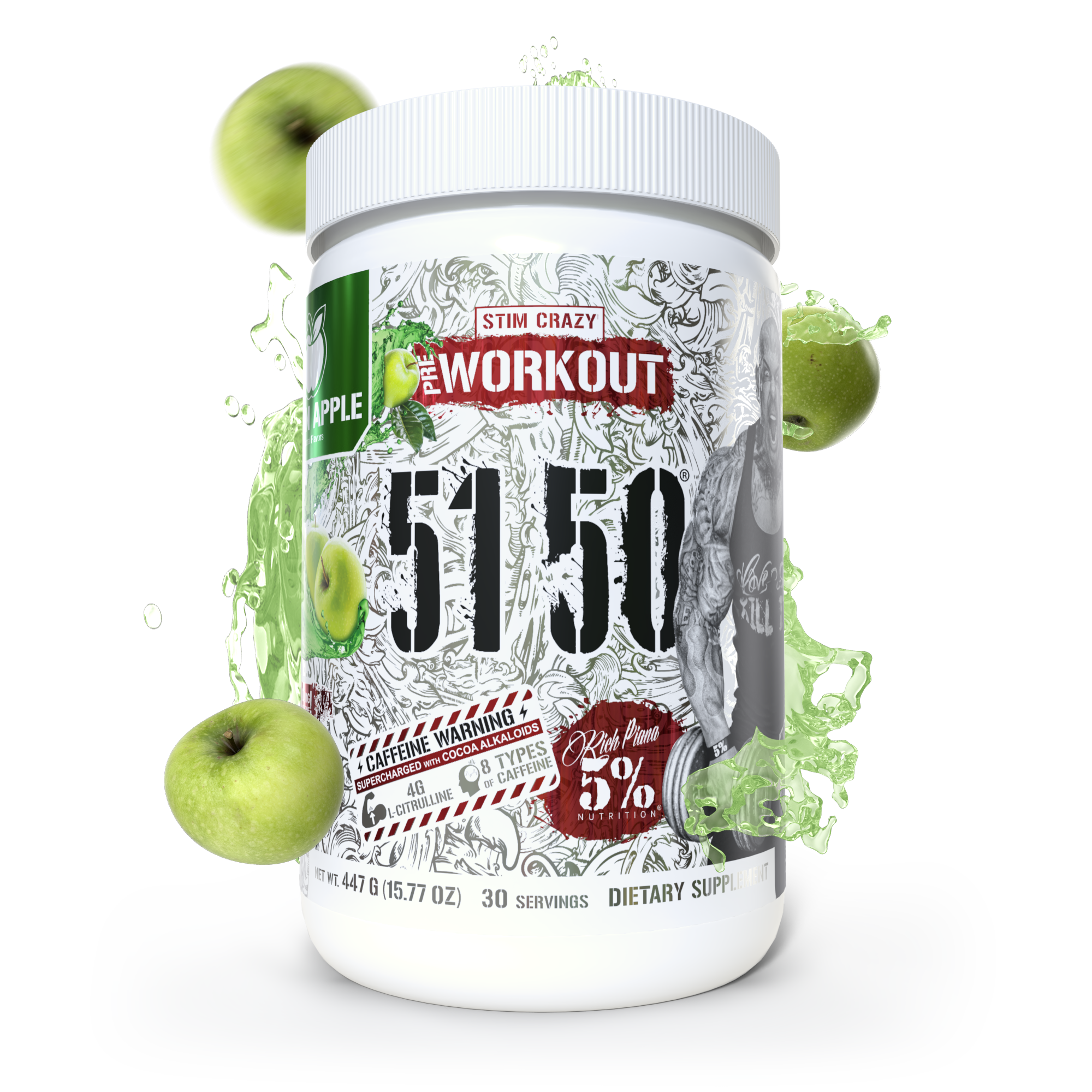 5150 High Stimulant Pre-Workout - 5% Nutrition