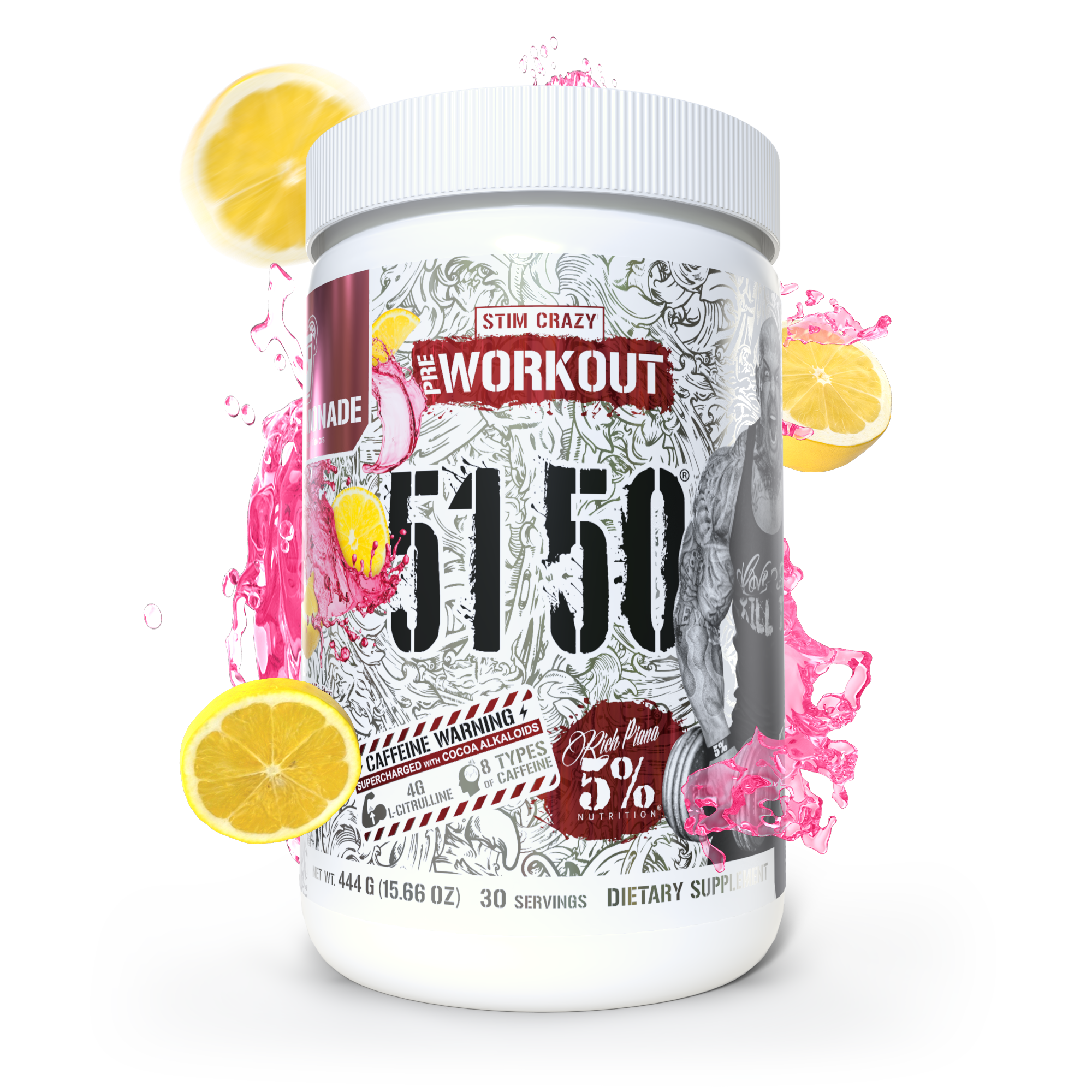 5150 High Stimulant Pre-Workout - 5% Nutrition
