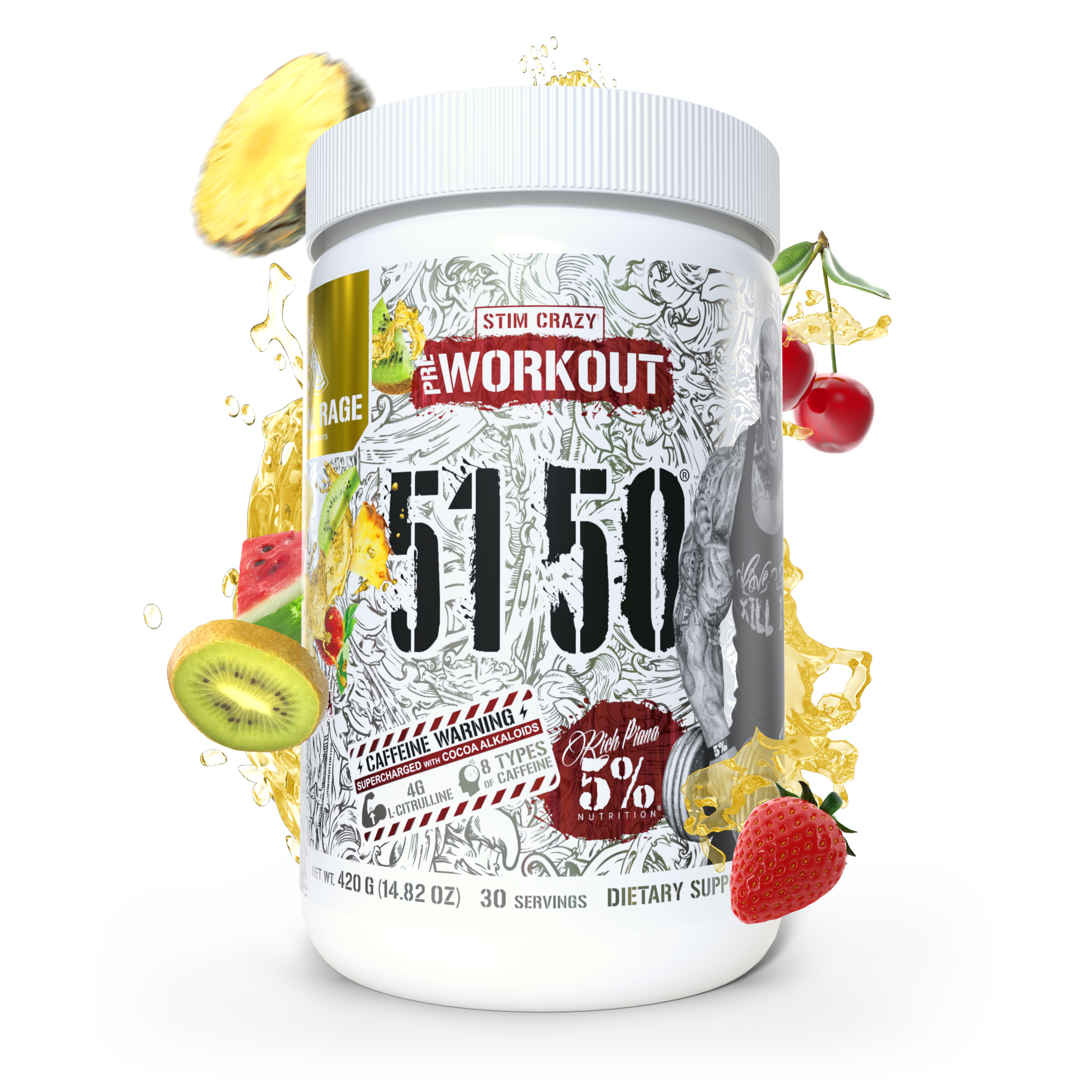5150 High Stimulant Pre-Workout - 5% Nutrition