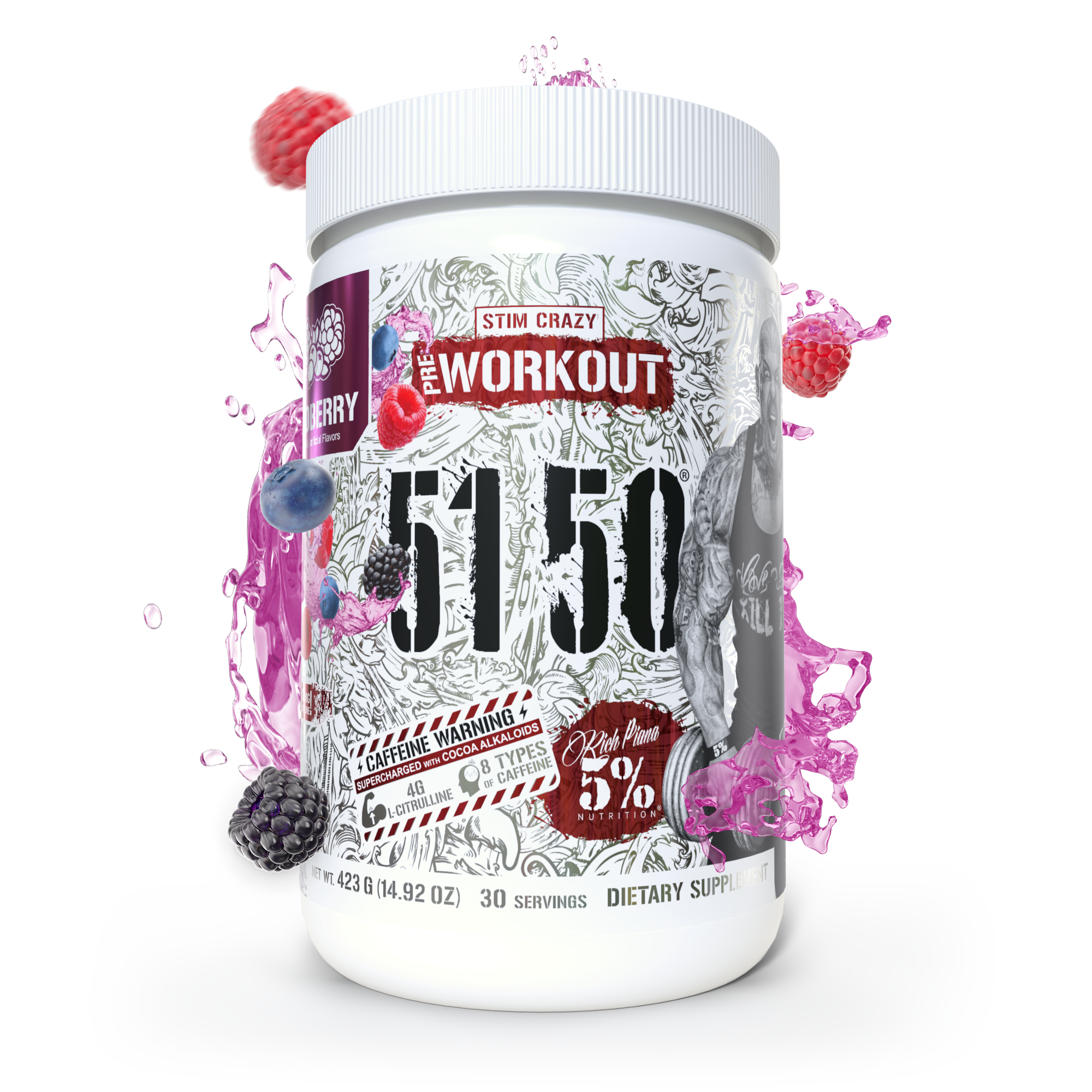 5150 High Stimulant Pre-Workout - 5% Nutrition