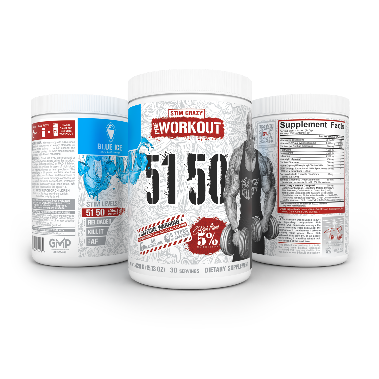 5150 High Stimulant Pre-Workout