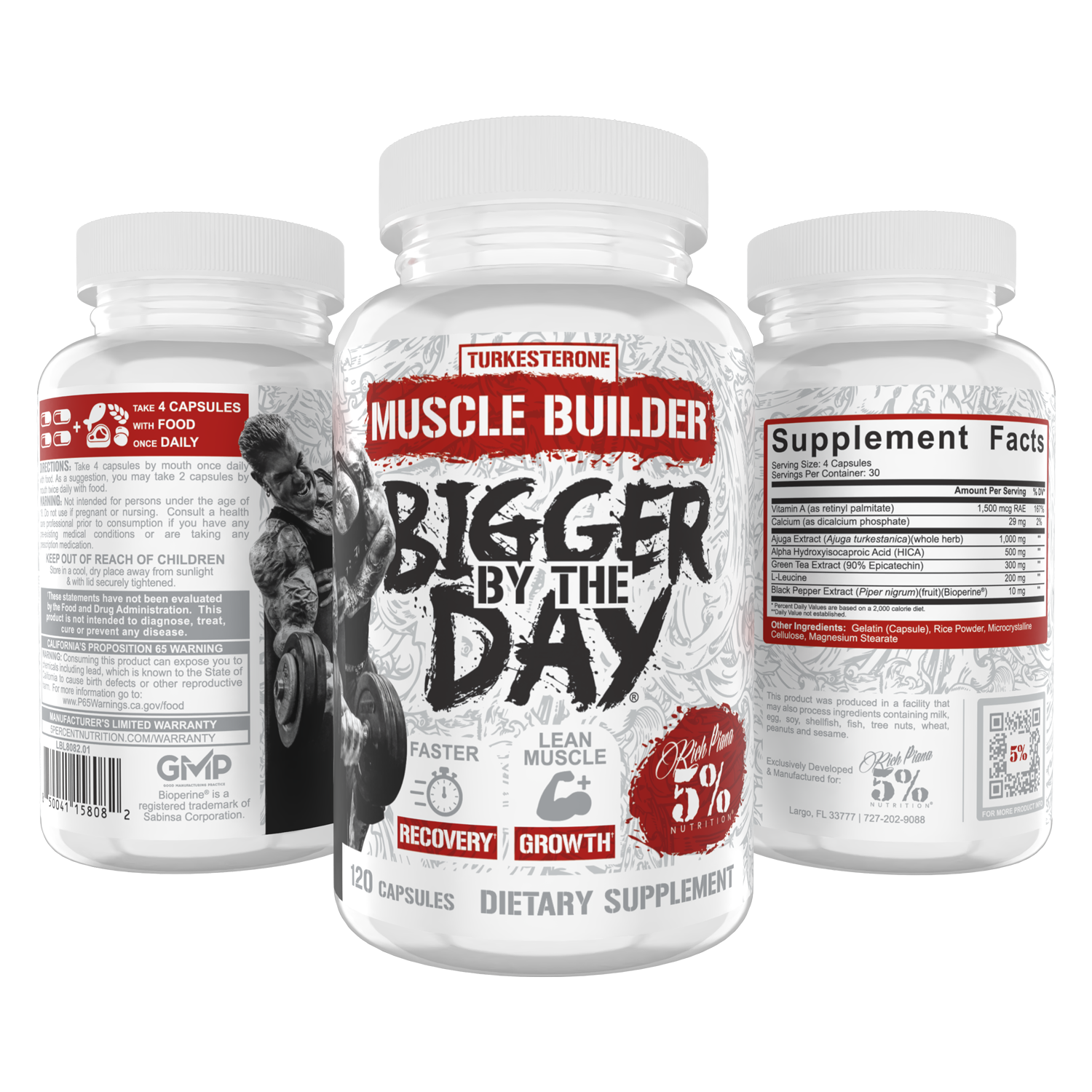 Bigger By The Day - 5% Nutrition