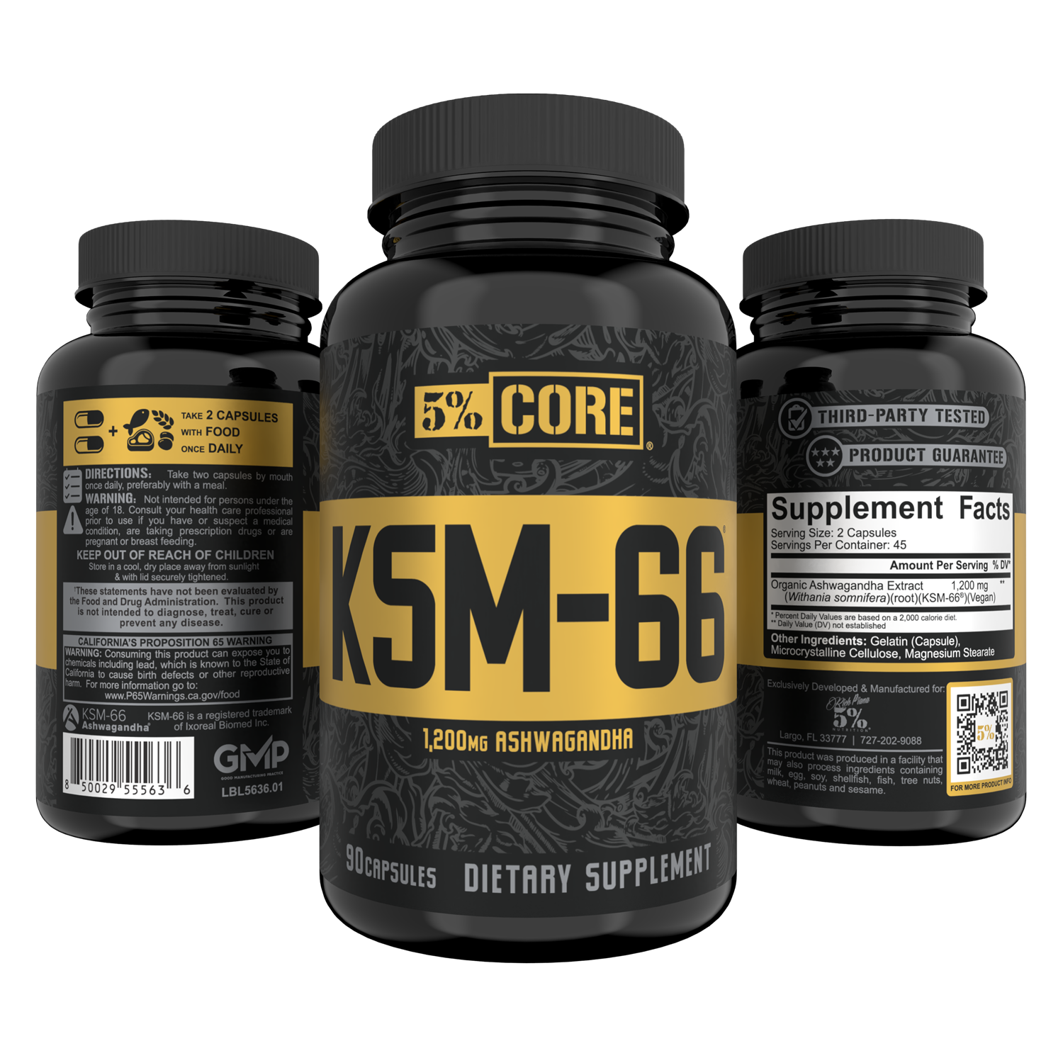 KSM-66® Ashwagandha - 5% Nutrition