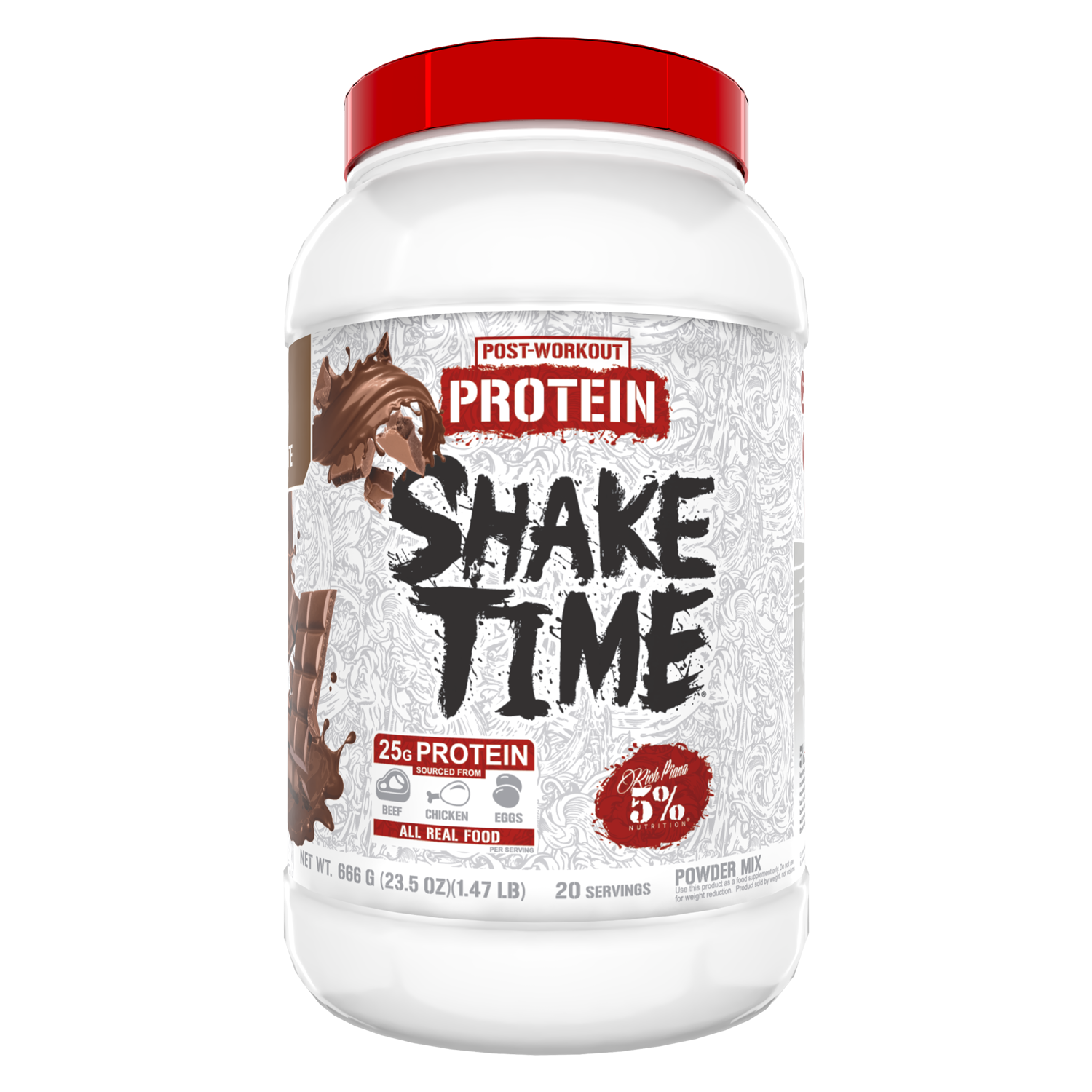 Shake Time Real Food Protein - 5% Nutrition
