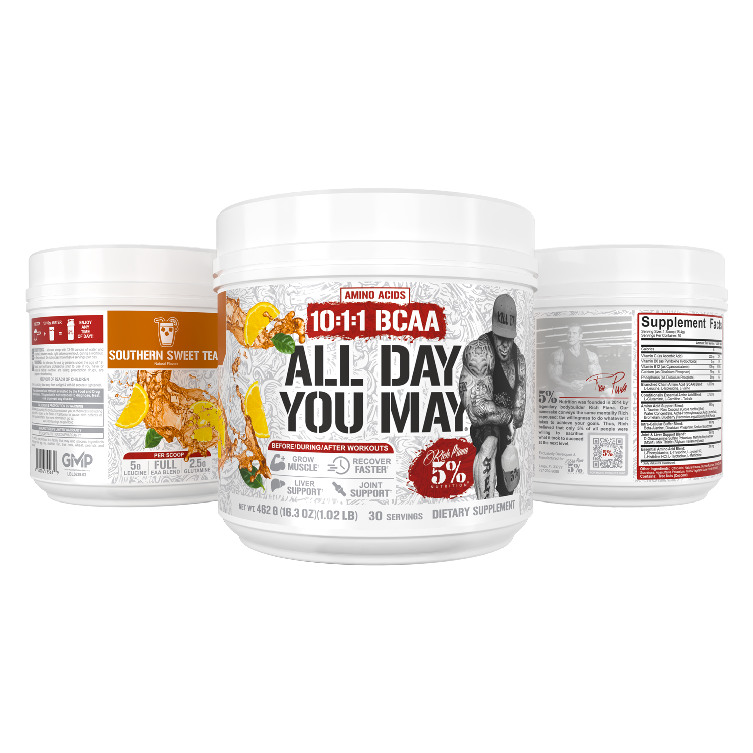 All Day You May 10:1:1 Ratio BCAA Recovery Drink