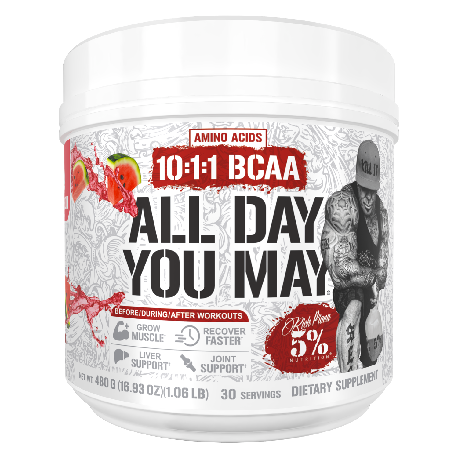 All Day You May 10:1:1 Ratio BCAA Recovery Drink