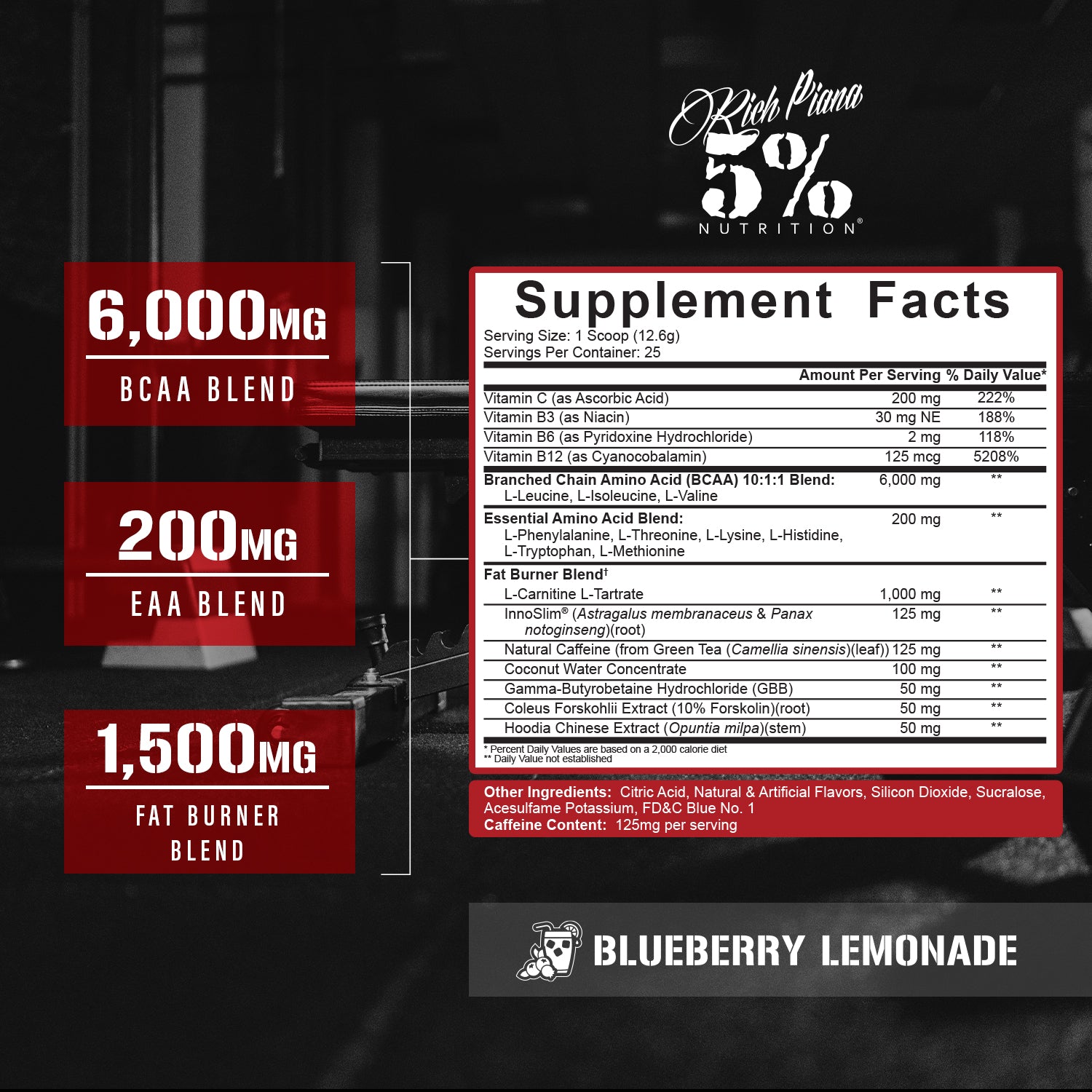 All Day You Shred Fat Burning BCAA Recovery Drink