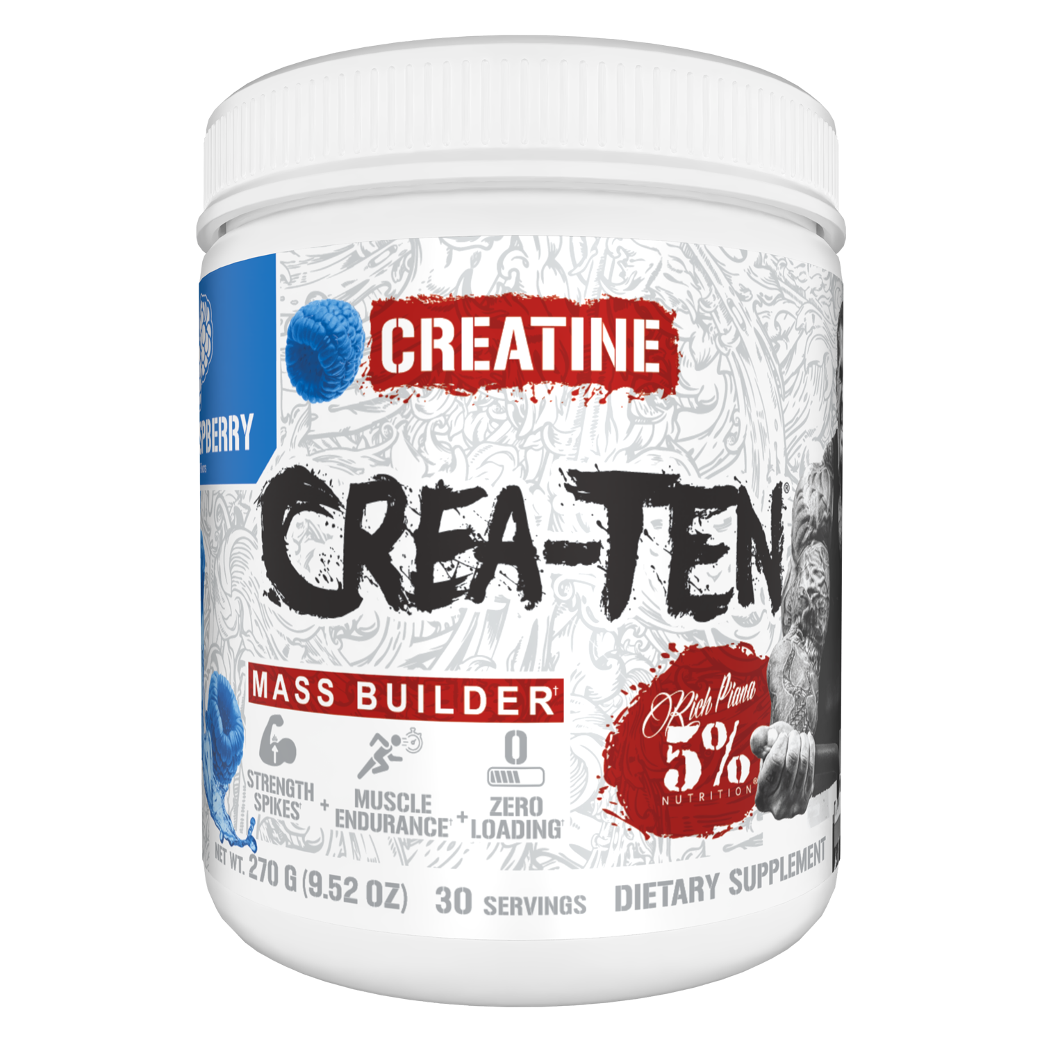 Crea-TEN 10-in-1 Creatine - 5% Nutrition