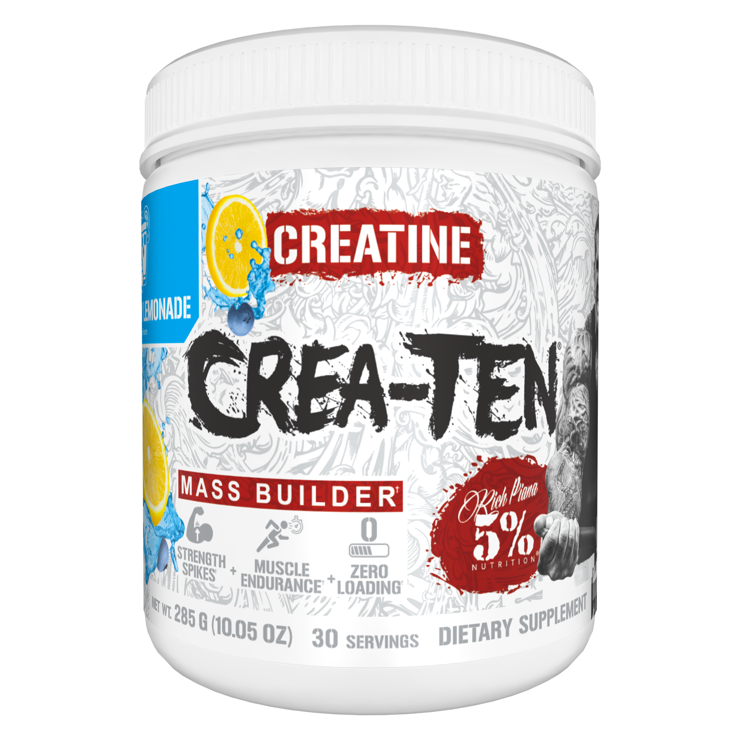 Crea-TEN 10-in-1 Creatine - 5% Nutrition