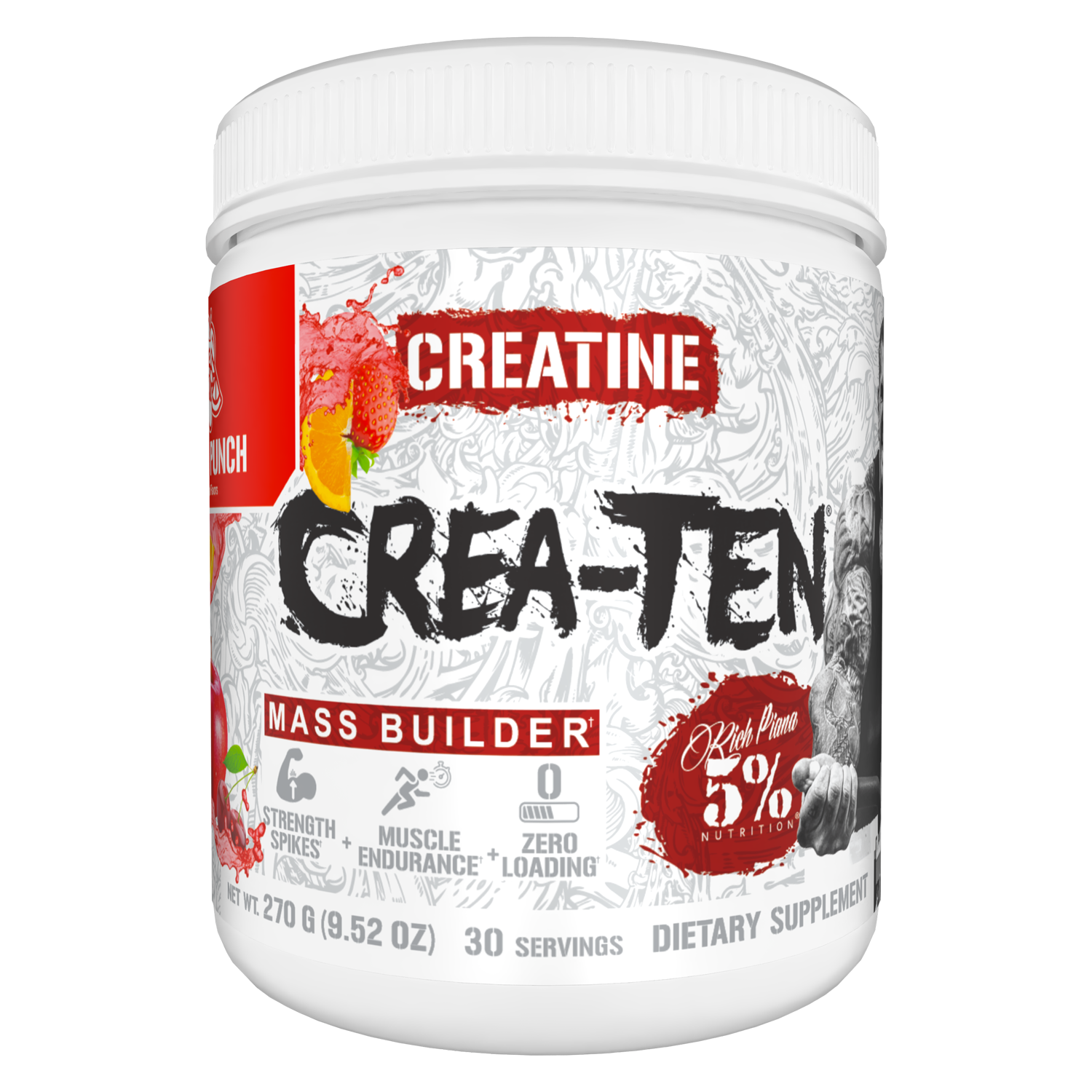 Crea-TEN 10-in-1 Creatine - 5% Nutrition