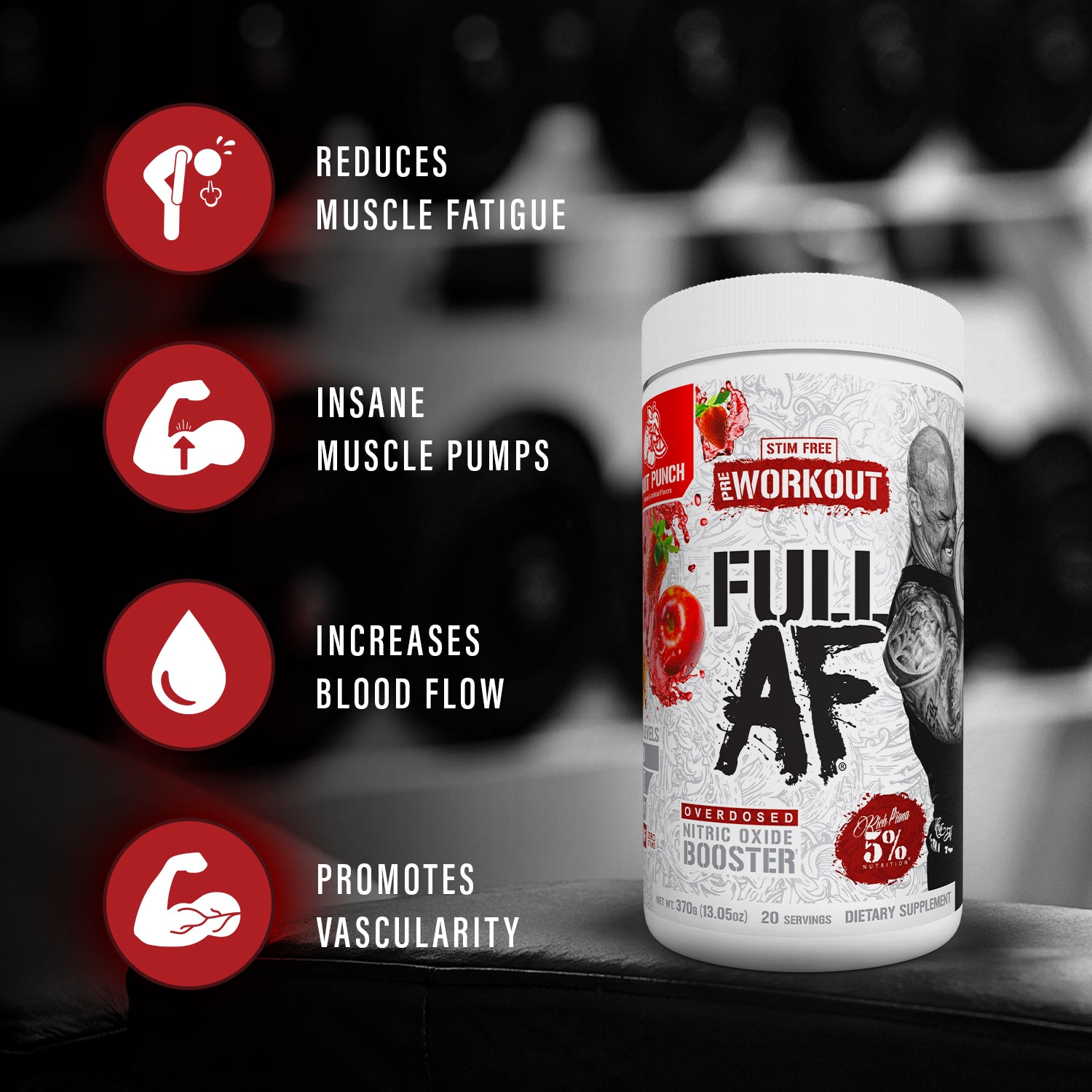 Full AF Stim-Free Pre-Workout