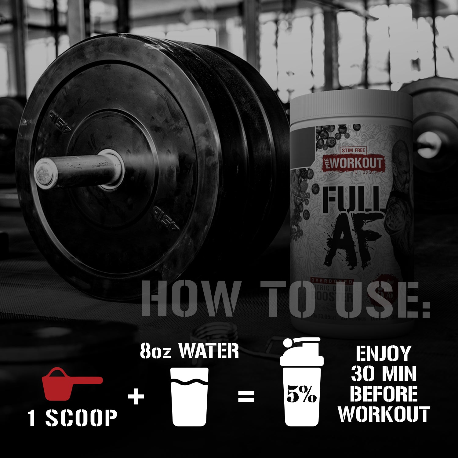 Full AF Stim-Free Pre-Workout
