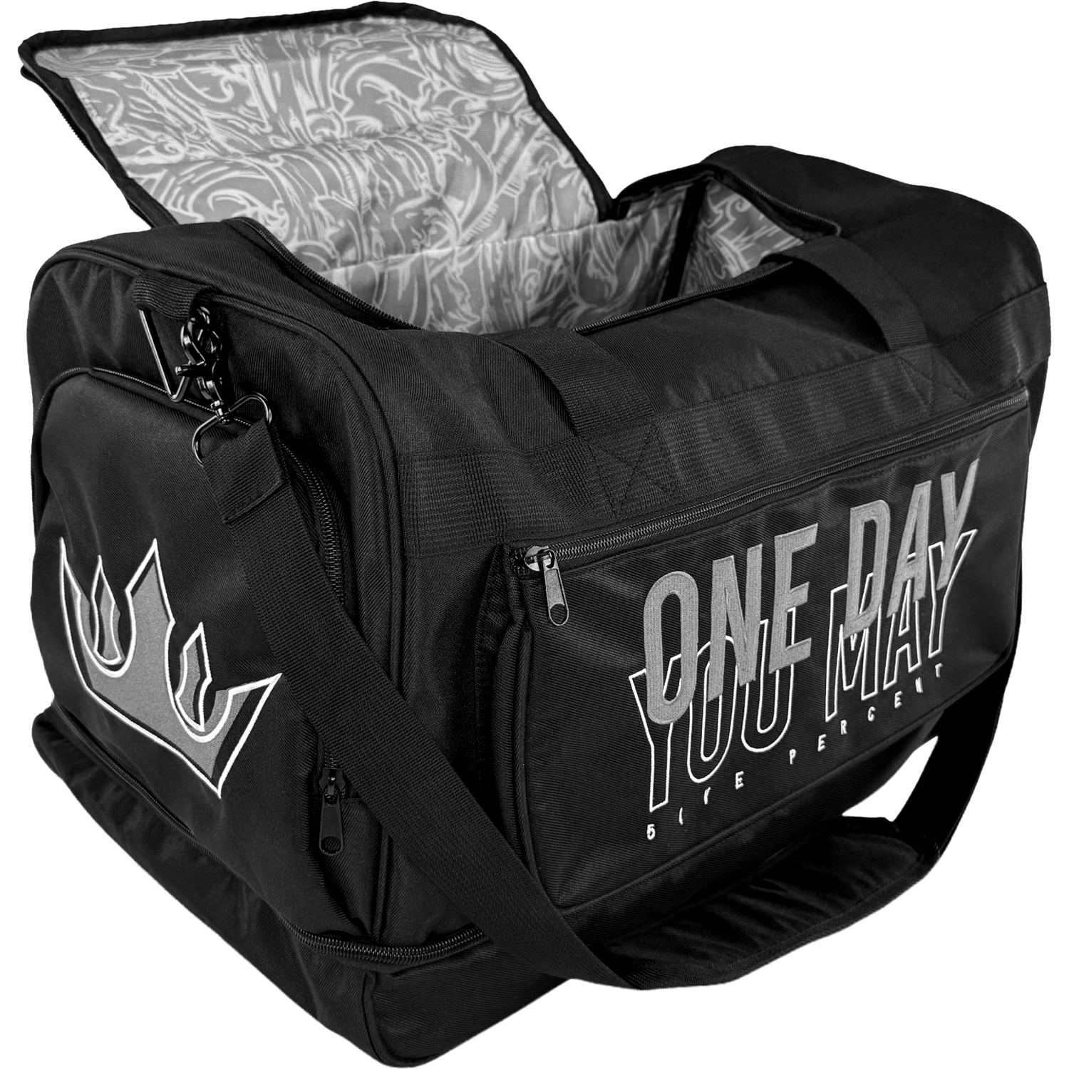 Crown, Black Gym Bag - 5% Nutrition