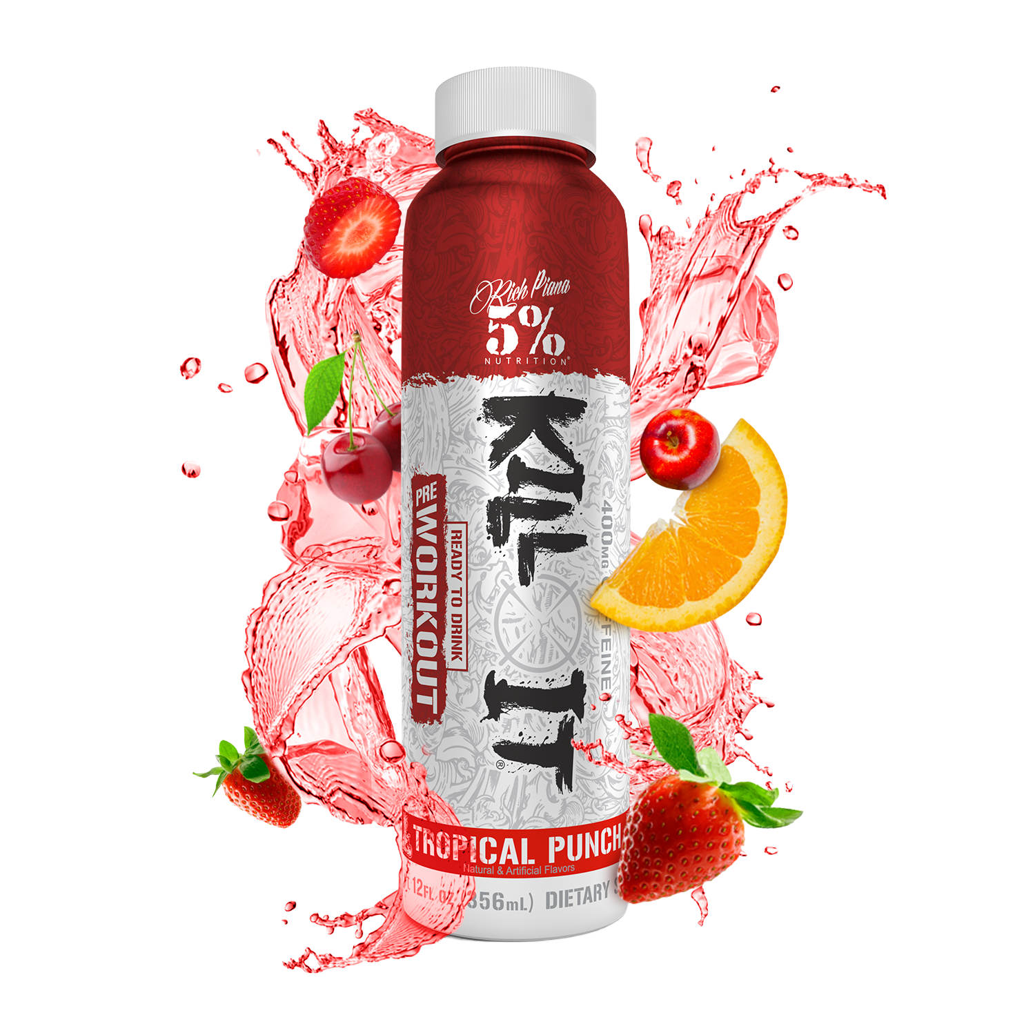Kill It RTD Pre-Workout (12 FL oz Bottle) - 5% Nutrition