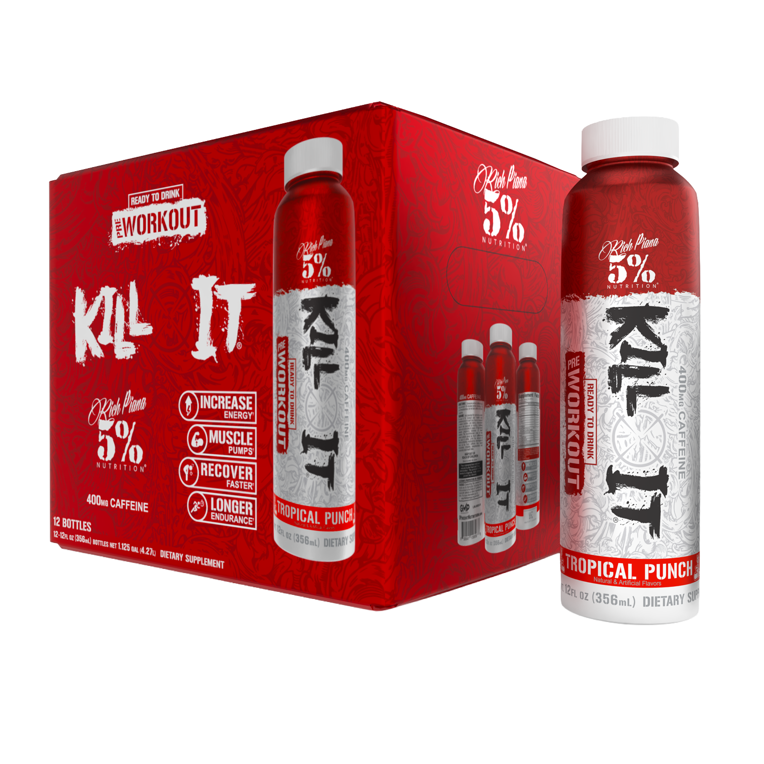 Kill It RTD Pre-Workout (Case) - 5% Nutrition