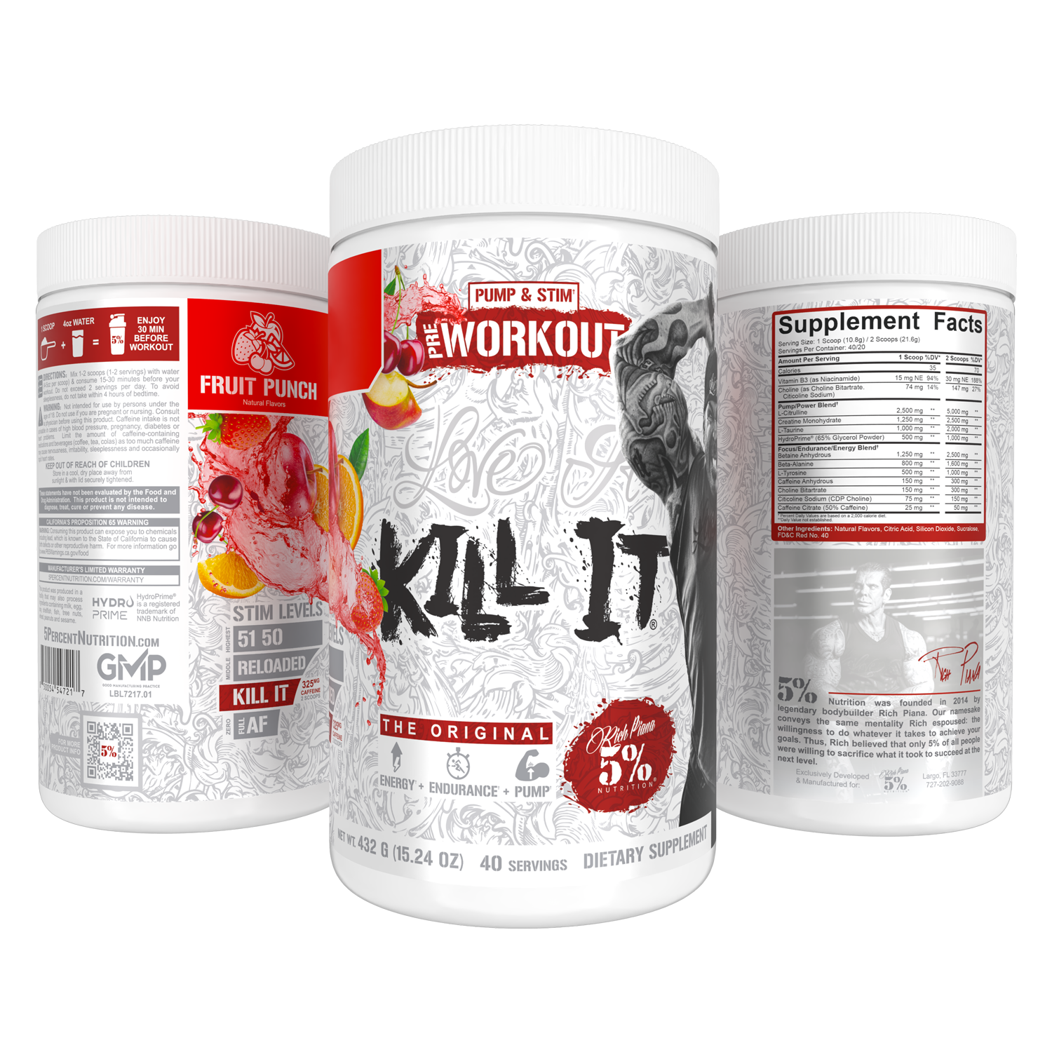 Kill It Pre-Workout - 5% Nutrition