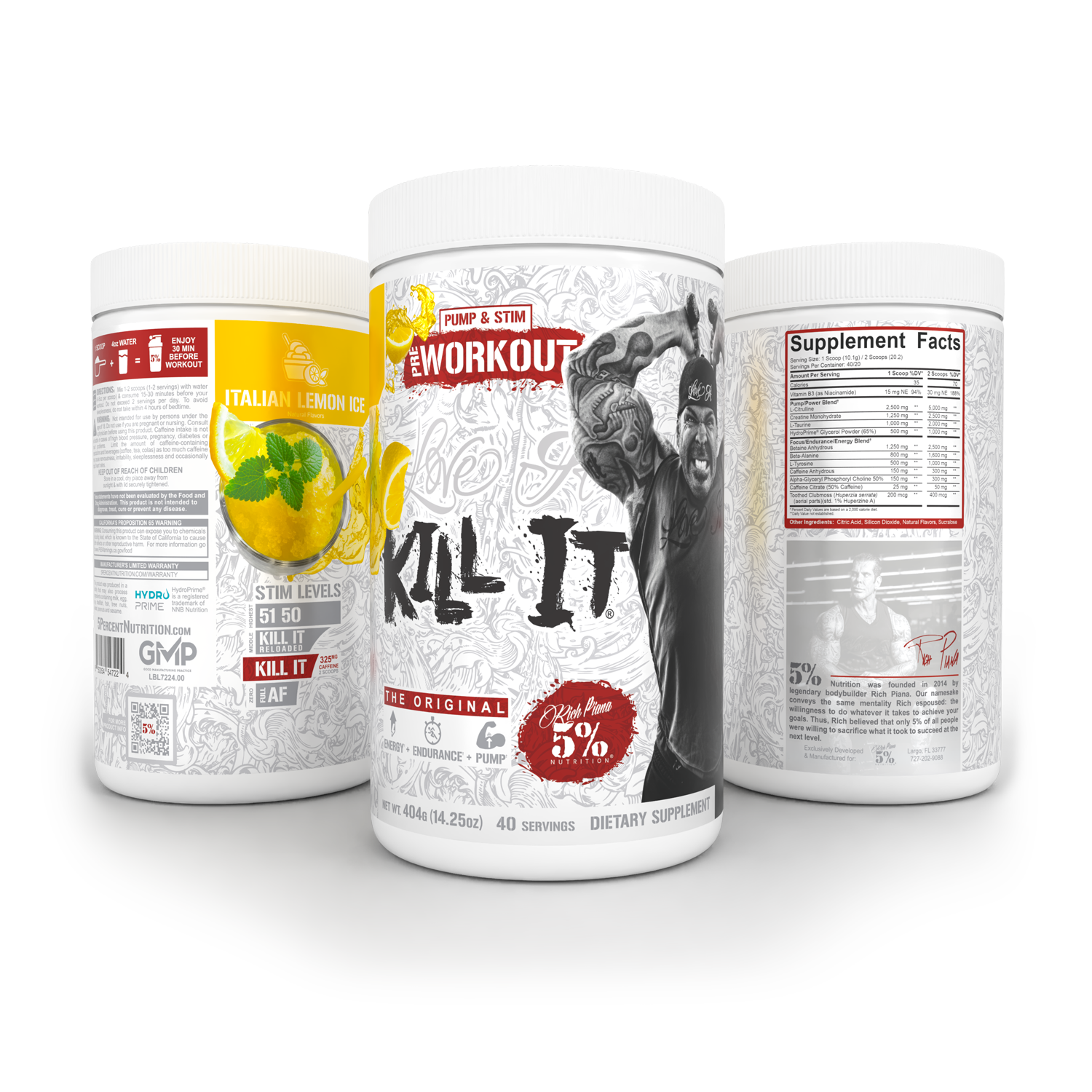 Kill It Pre-Workout - 5% Nutrition