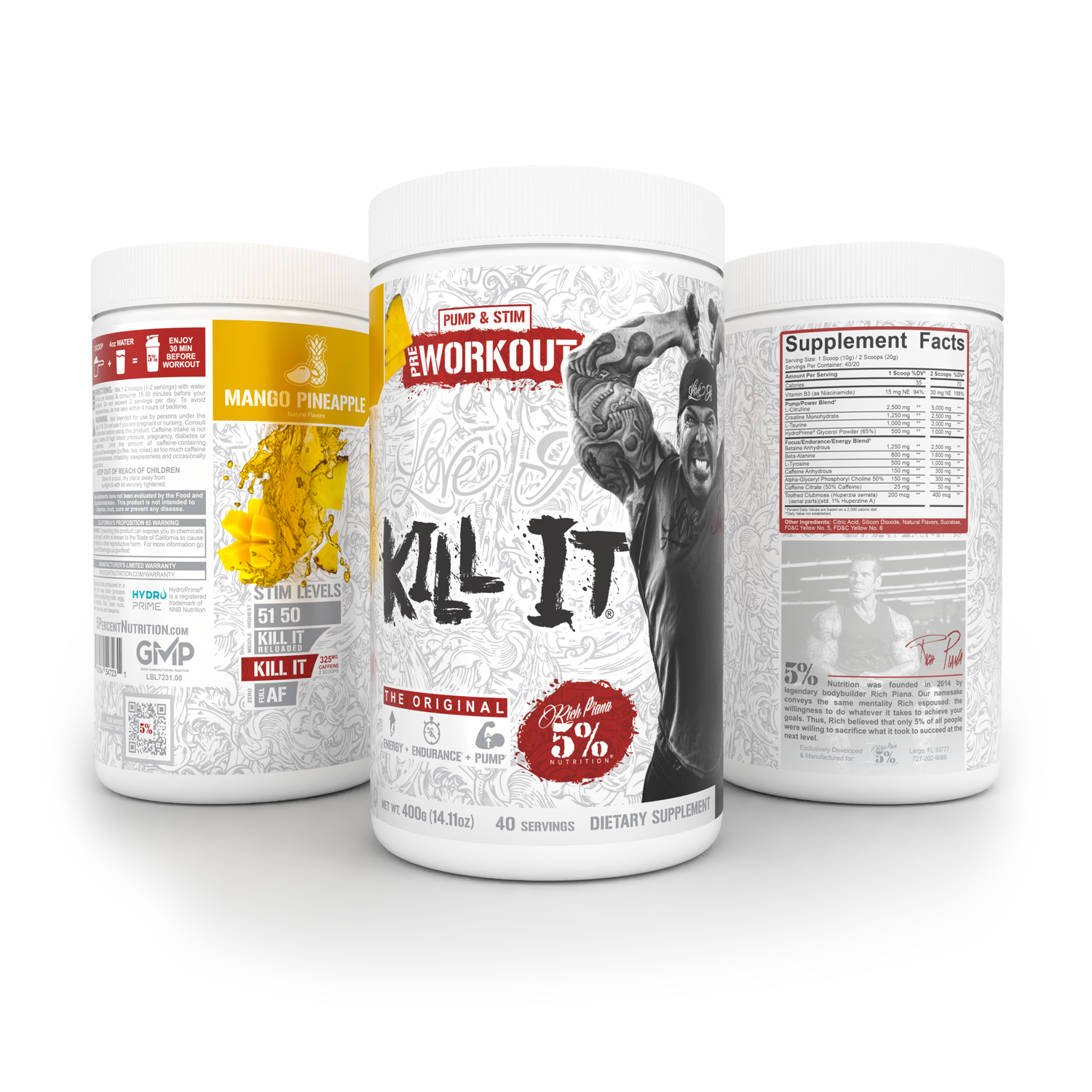 Kill It Pre-Workout - 5% Nutrition