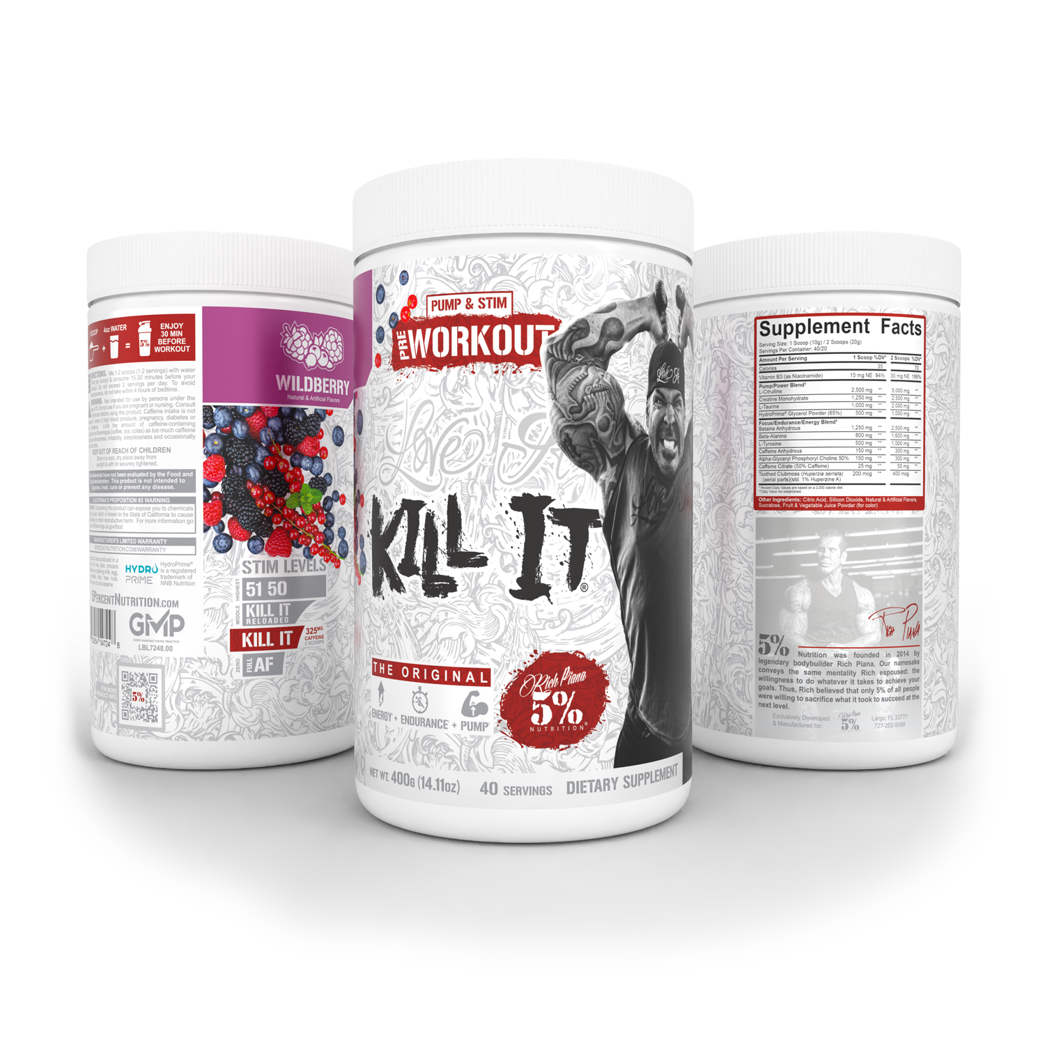 Kill It Pre-Workout - 5% Nutrition