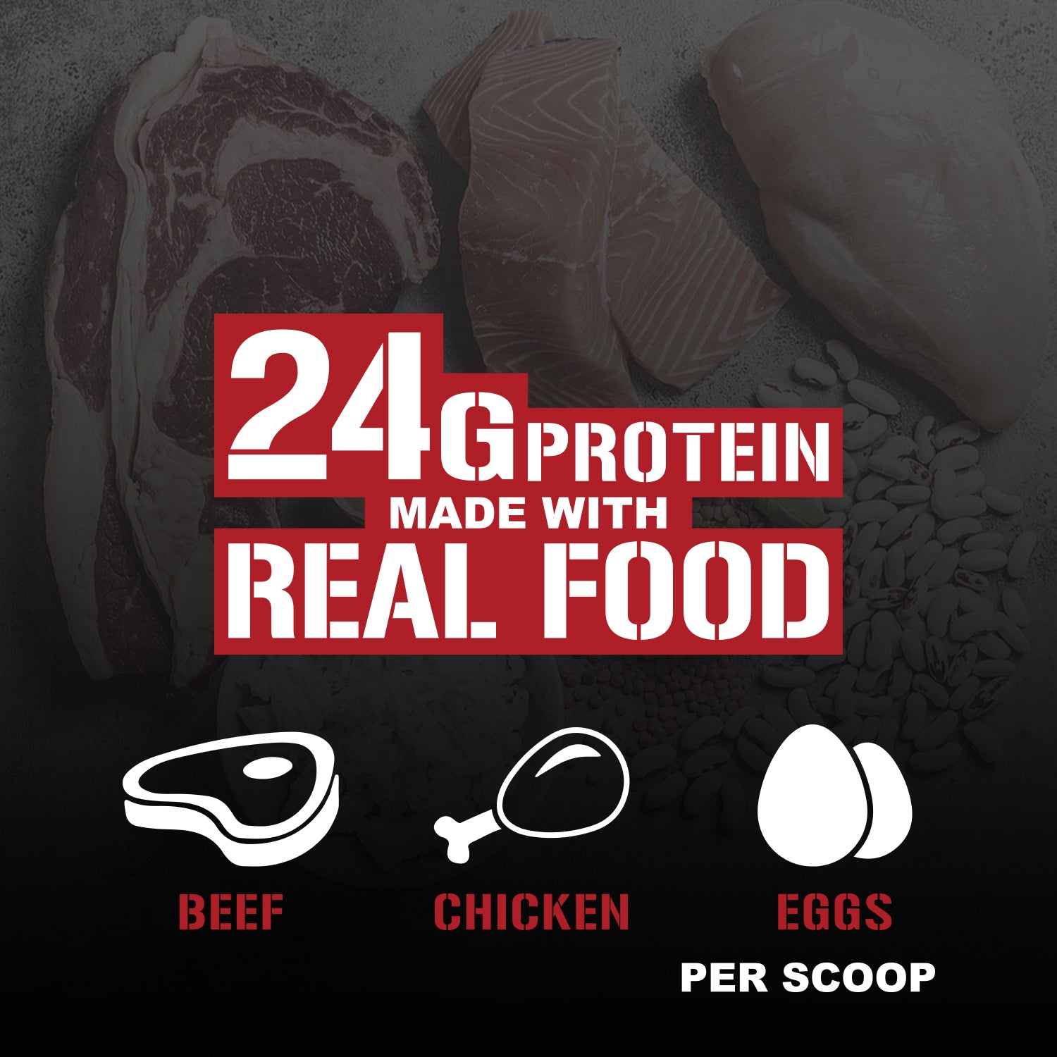 Shake Time Real Food Protein - 5% Nutrition