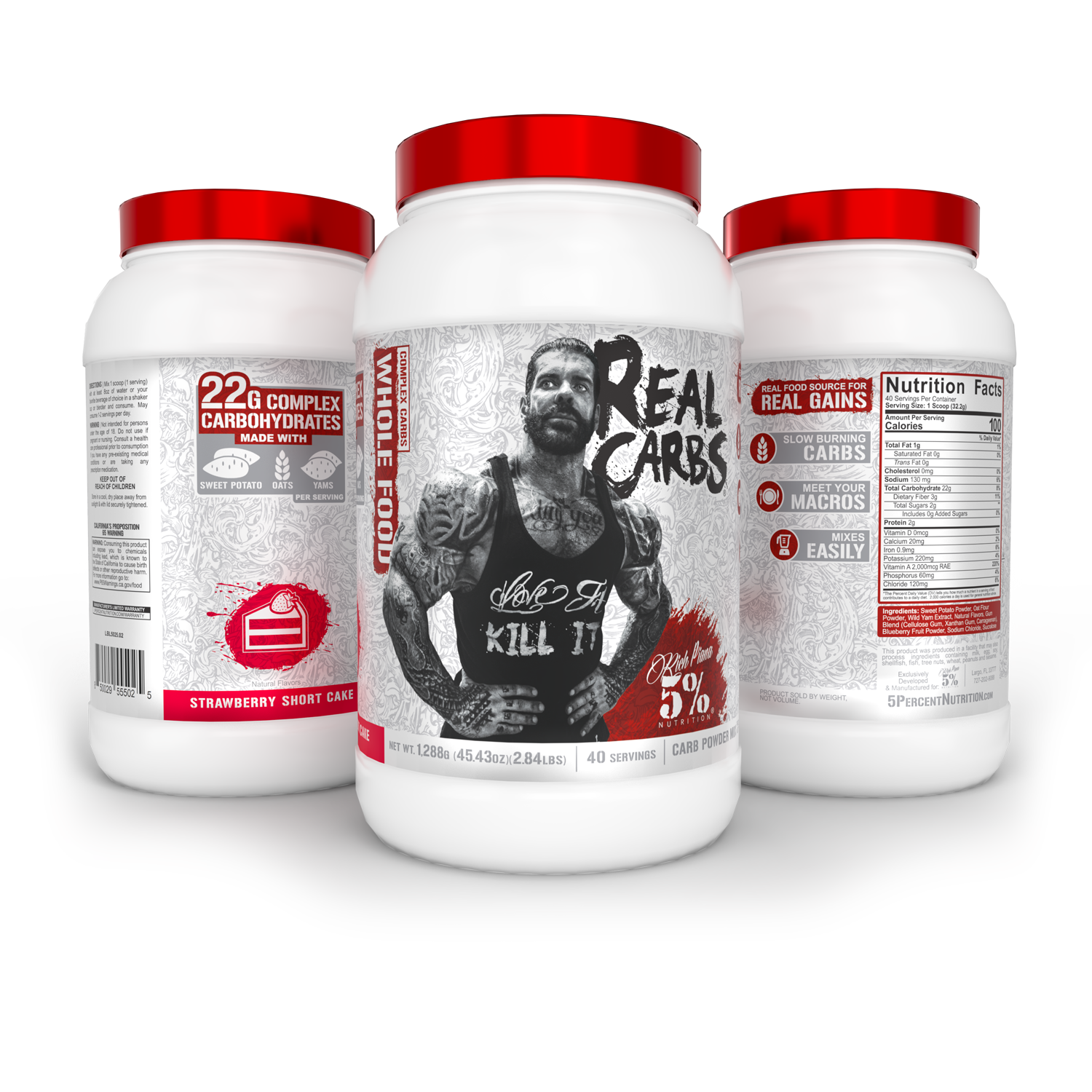 Real Carbs Complex Carbohydrates - 5% Nutrition
