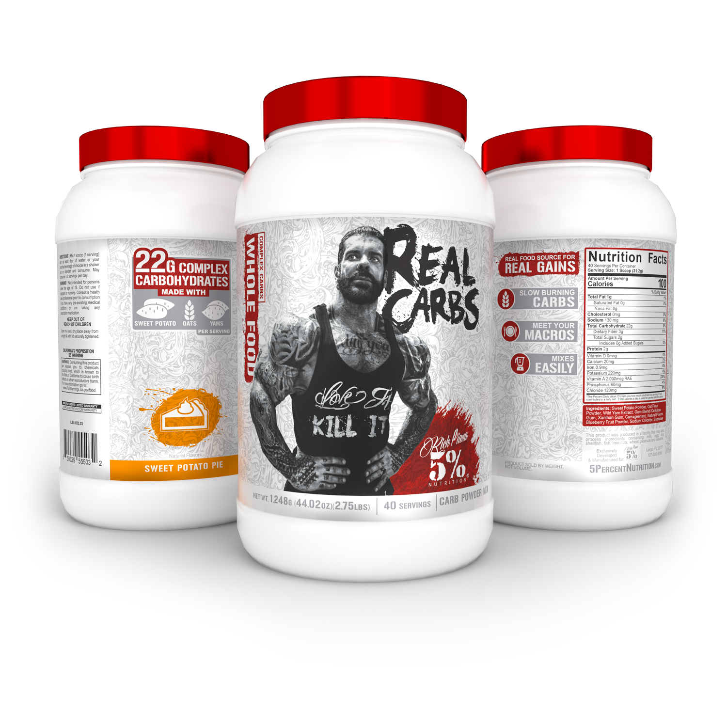 Real Carbs Complex Carbohydrates - 5% Nutrition