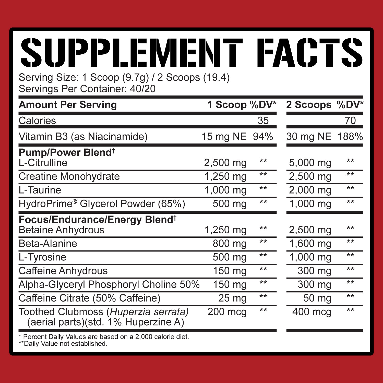 Kill It Pre-Workout - 5% Nutrition