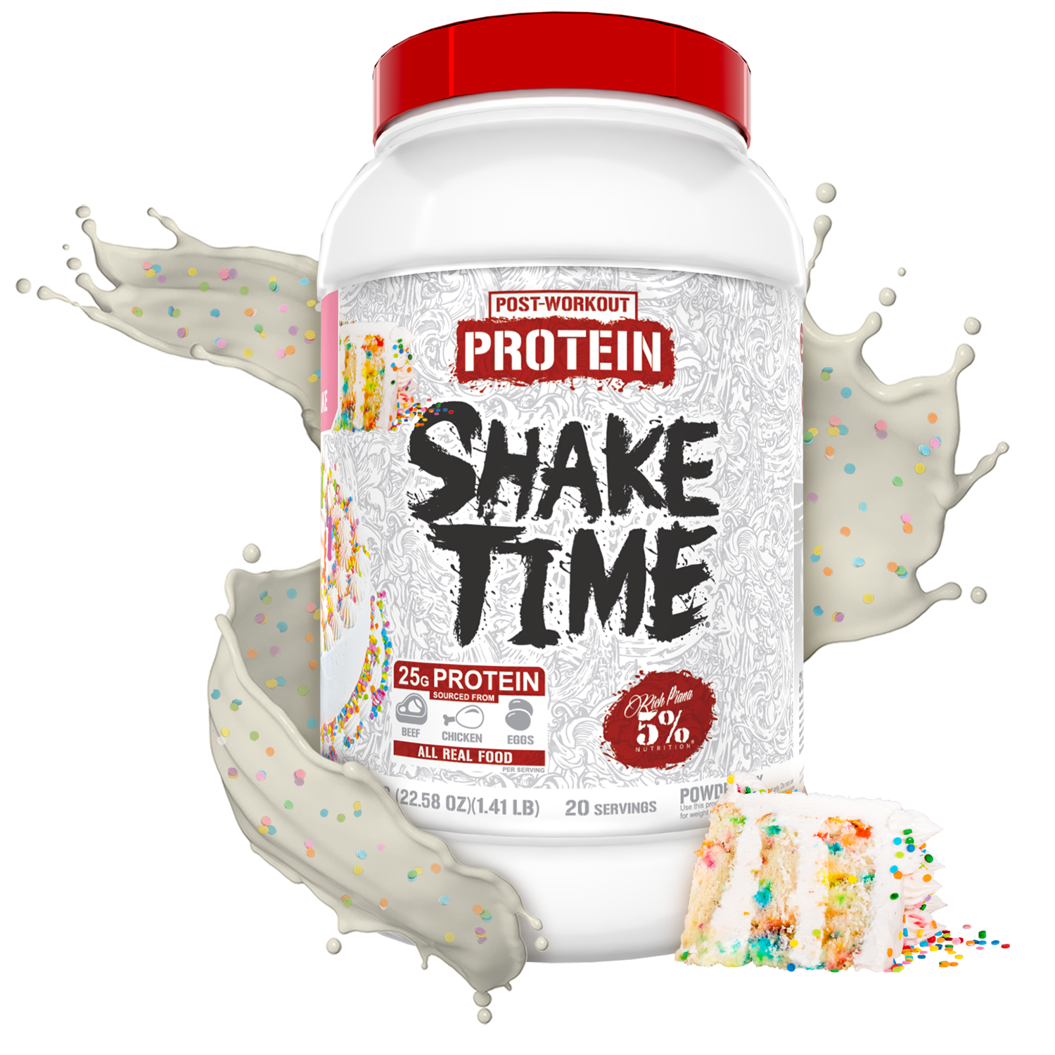 Shake Time Real Food Protein - 5% Nutrition