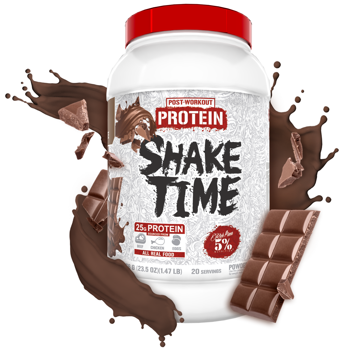 Shake Time Real Food Protein - 5% Nutrition