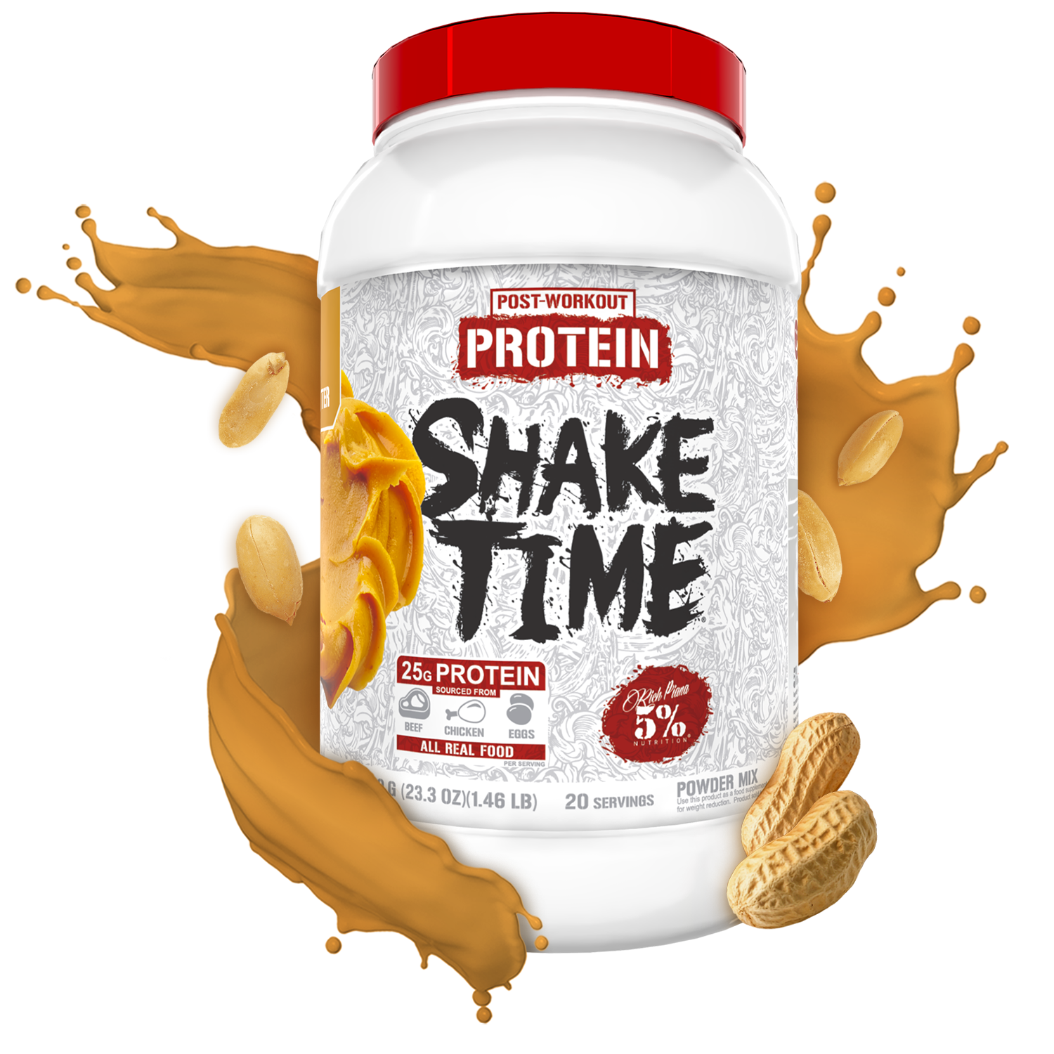 Shake Time Real Food Protein - 5% Nutrition