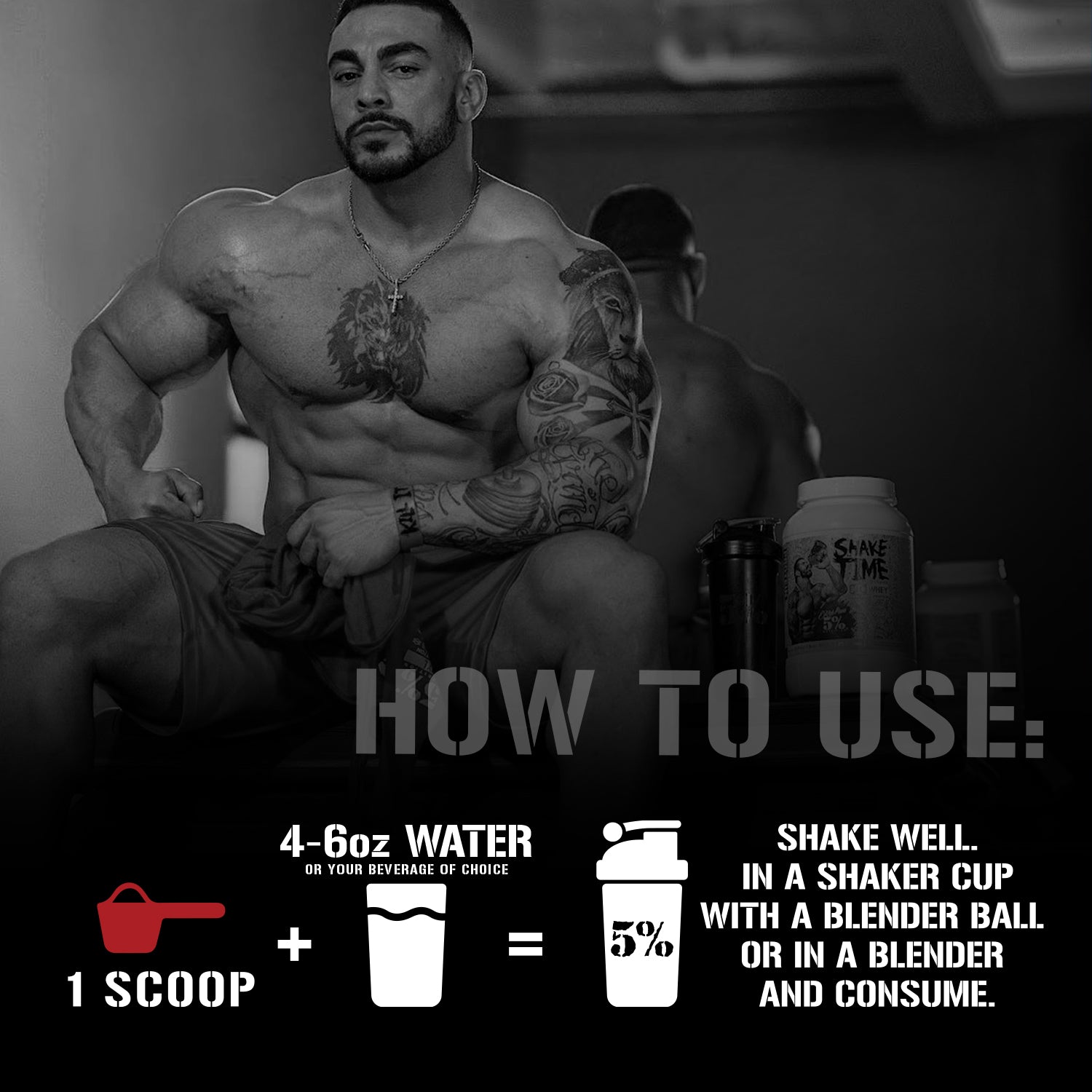 Shake Time Real Food Protein - 5% Nutrition