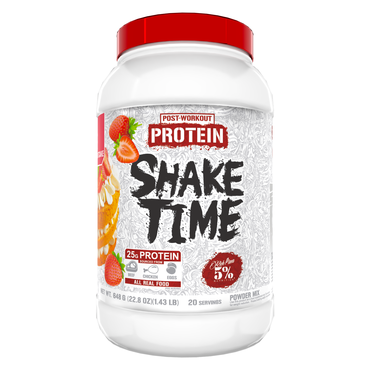 Shake Time Real Food Protein - 5% Nutrition