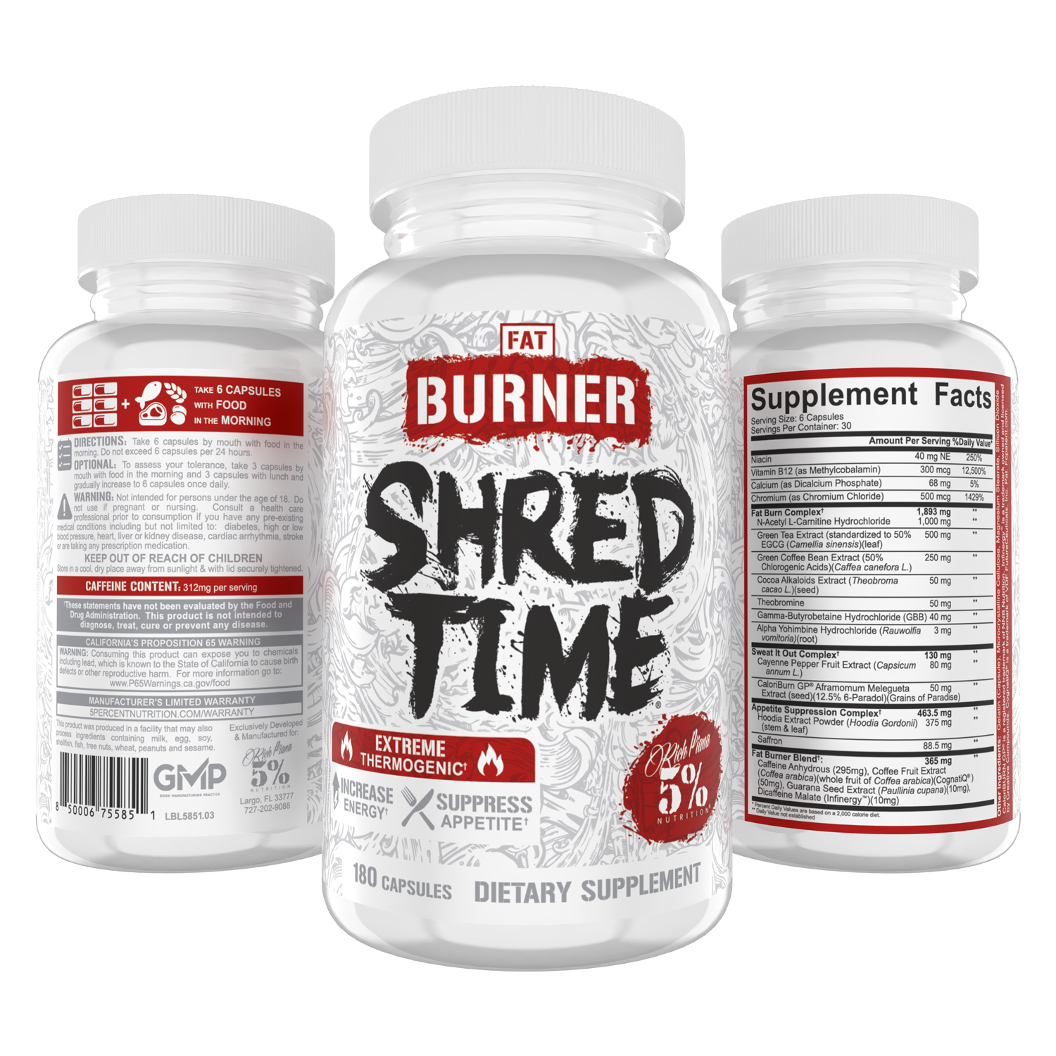 Shred Time - 5% Nutrition