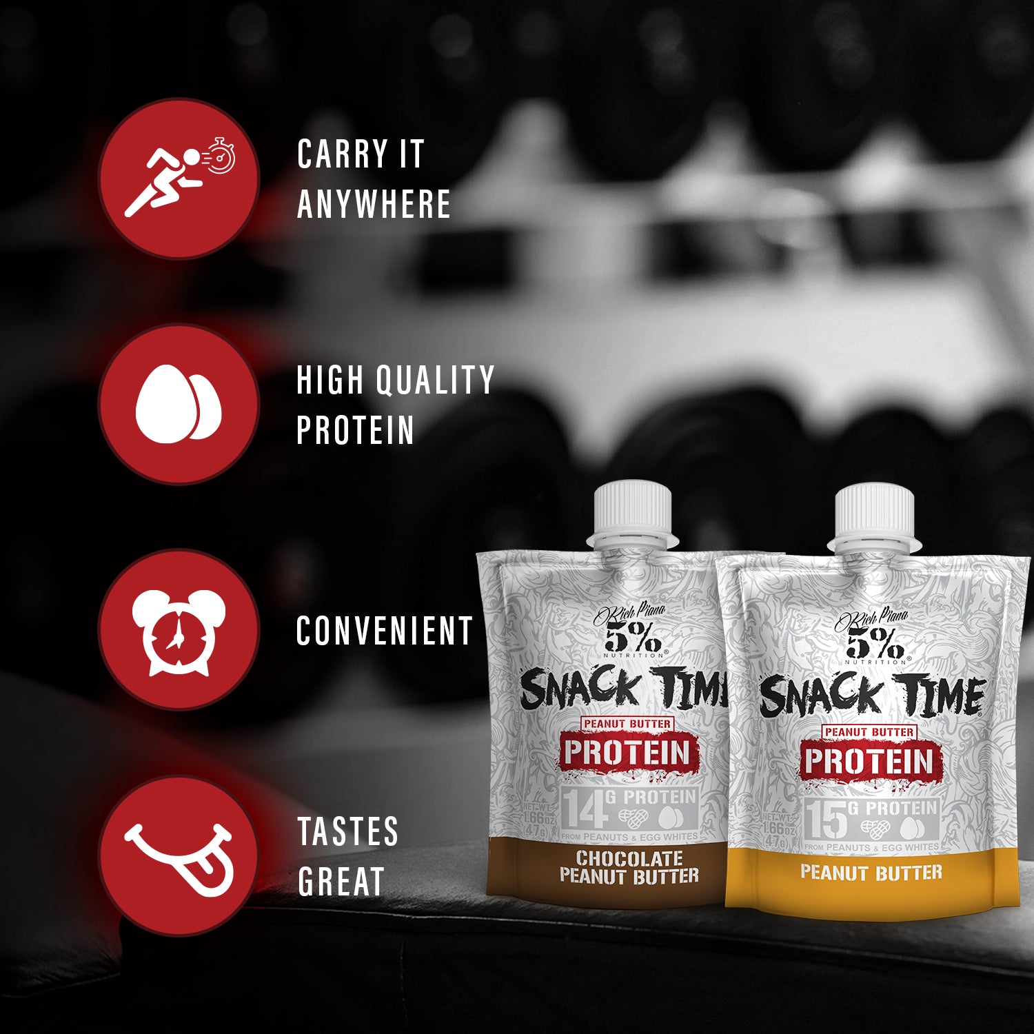 Snack Time Protein Pouch