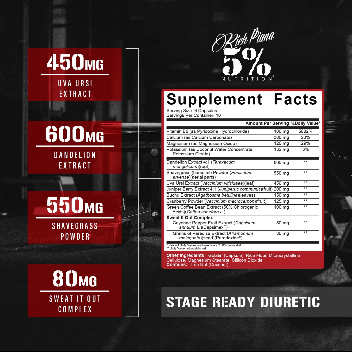 Stage Ready Diuretic - 5% Nutrition