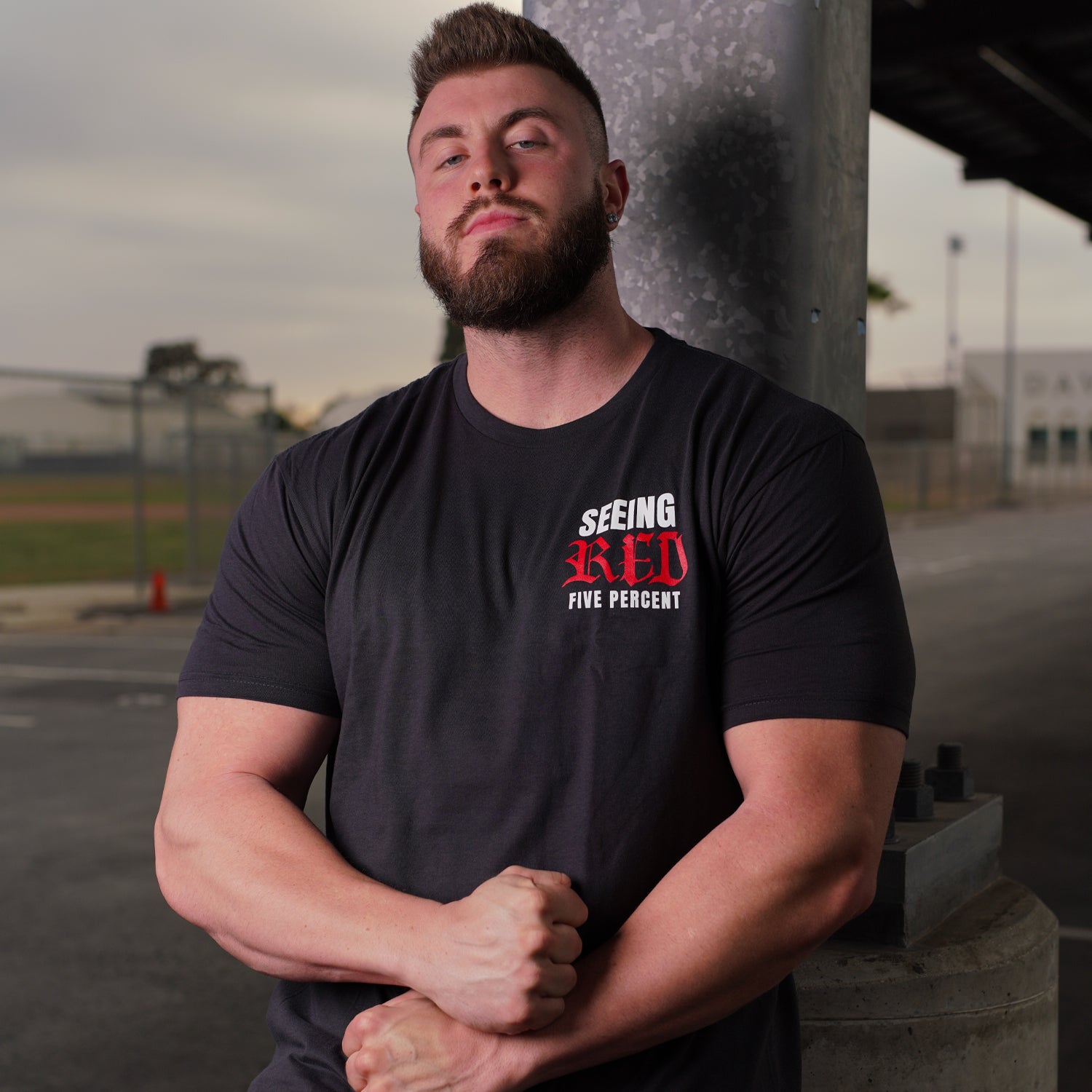 Seeing Red, Dark Gray T-Shirt