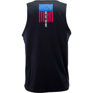 5% Nation Flag, Black Tank Top