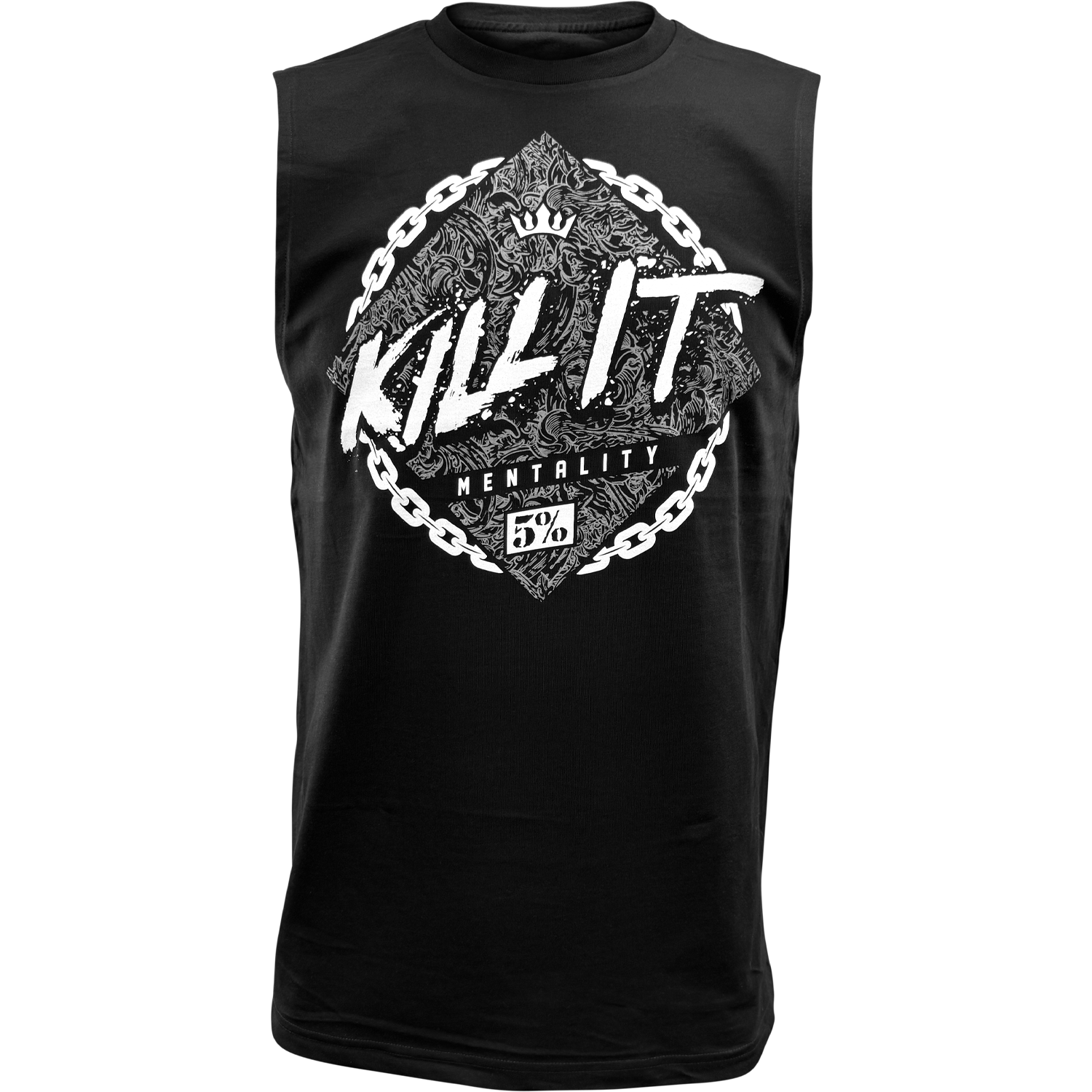 Kill It Mentality, Black Sleeveless T-Shirt