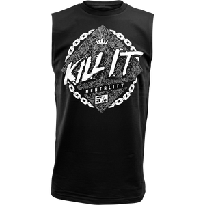 Kill It Mentality, Black Sleeveless T-Shirt