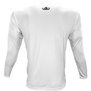 One Day You May, White Long Sleeved Shirt