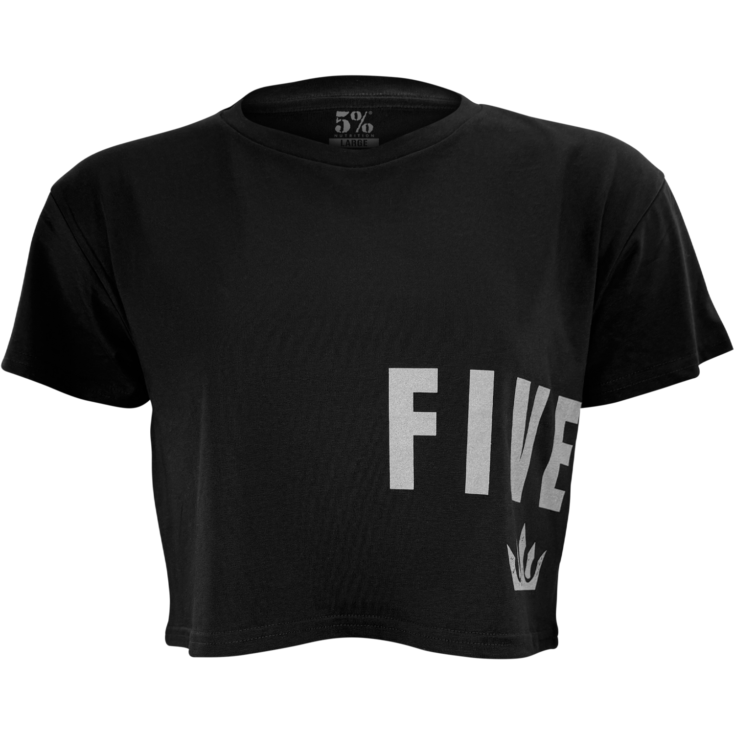 Five Percent, Women's Cropped T-Shirt