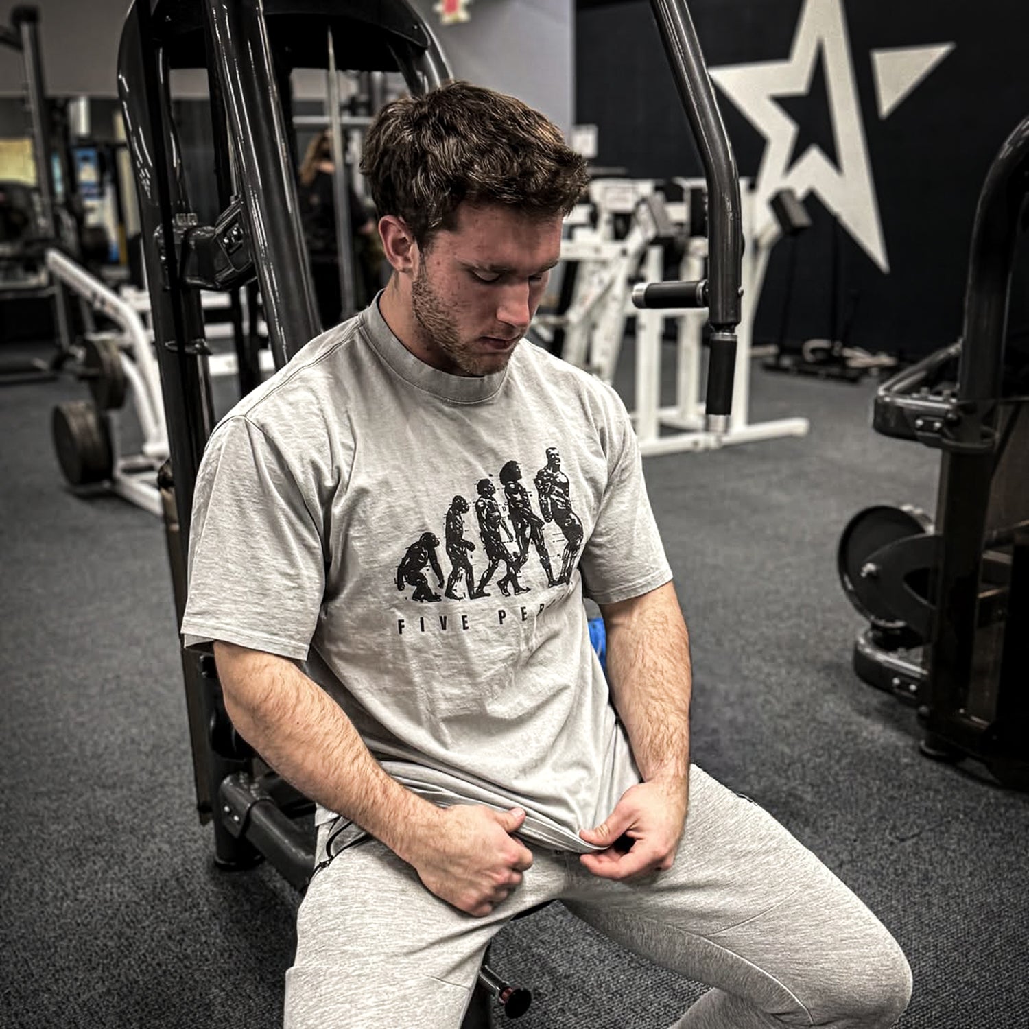 Rich Piana Evolution, Gray T-Shirt - 5% Nutrition