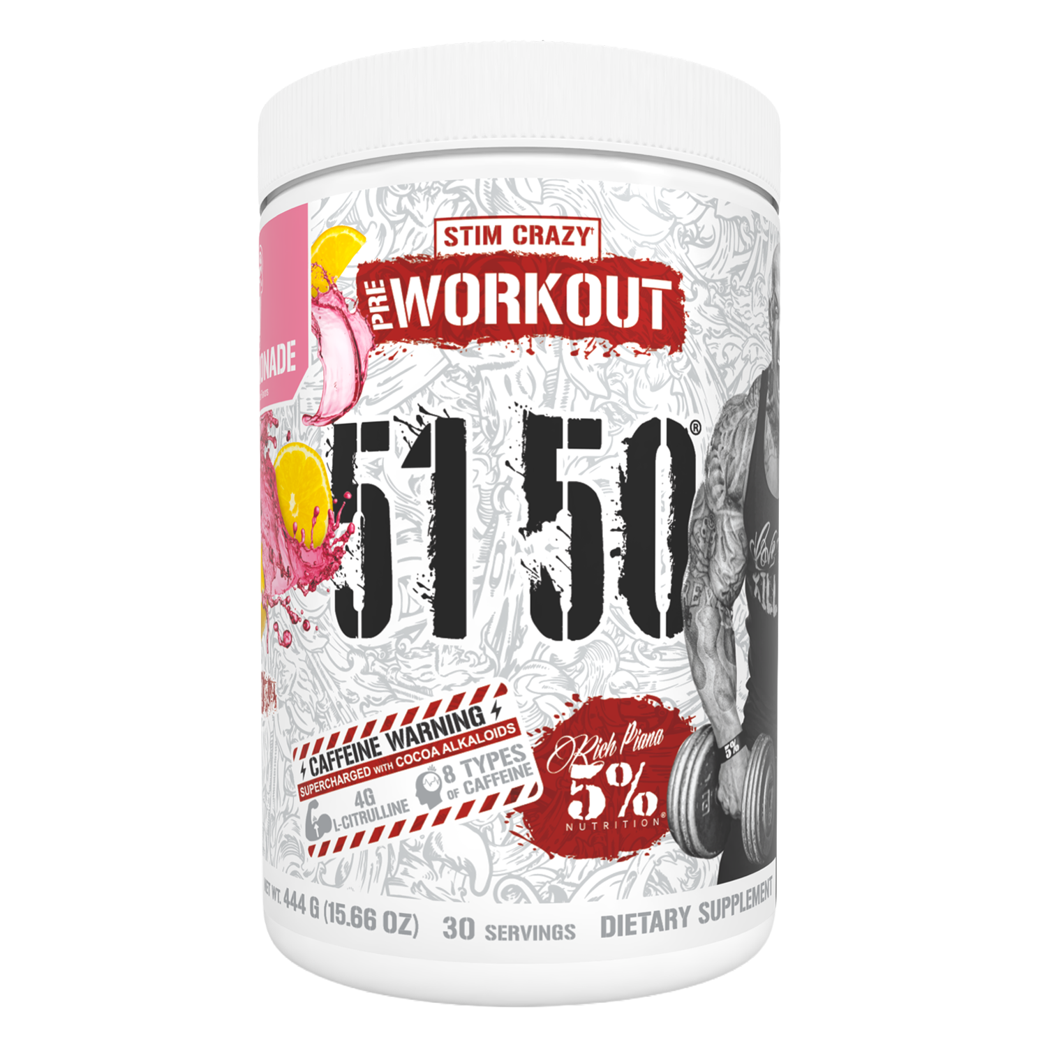 5150 High Stimulant Pre-Workout - 5% Nutrition