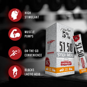 5150 Pre-Workout Stick Packs (10 Sticks)