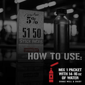 5150 Pre-Workout Stick Packs (10 Sticks)