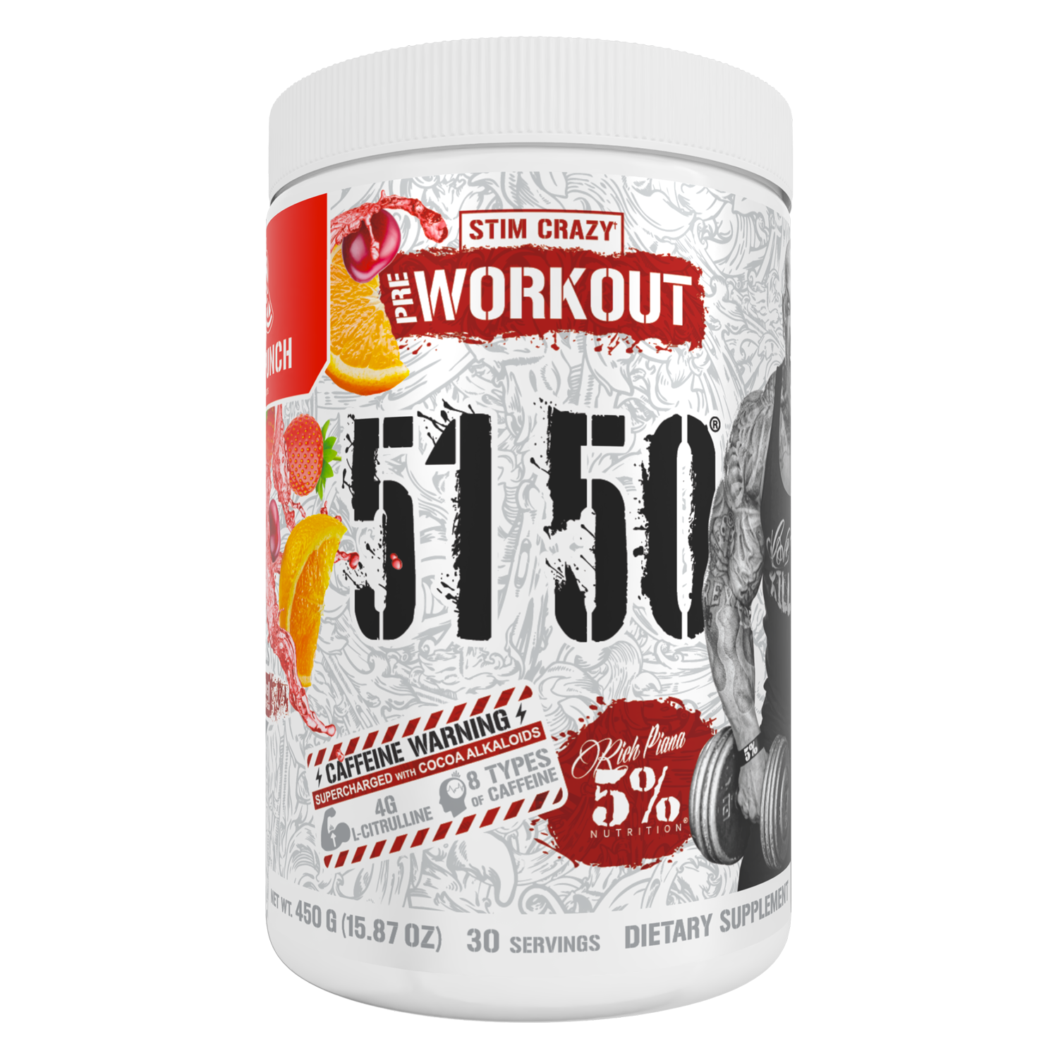 5150 High Stimulant Pre-Workout - 5% Nutrition