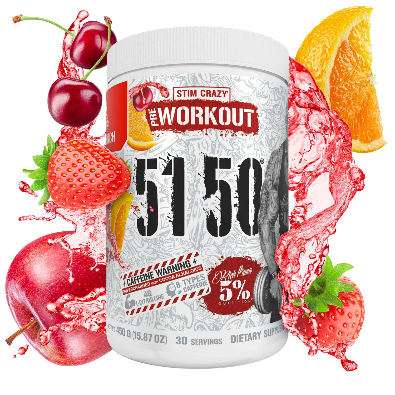 5150 High Stimulant Pre-Workout - 5% Nutrition