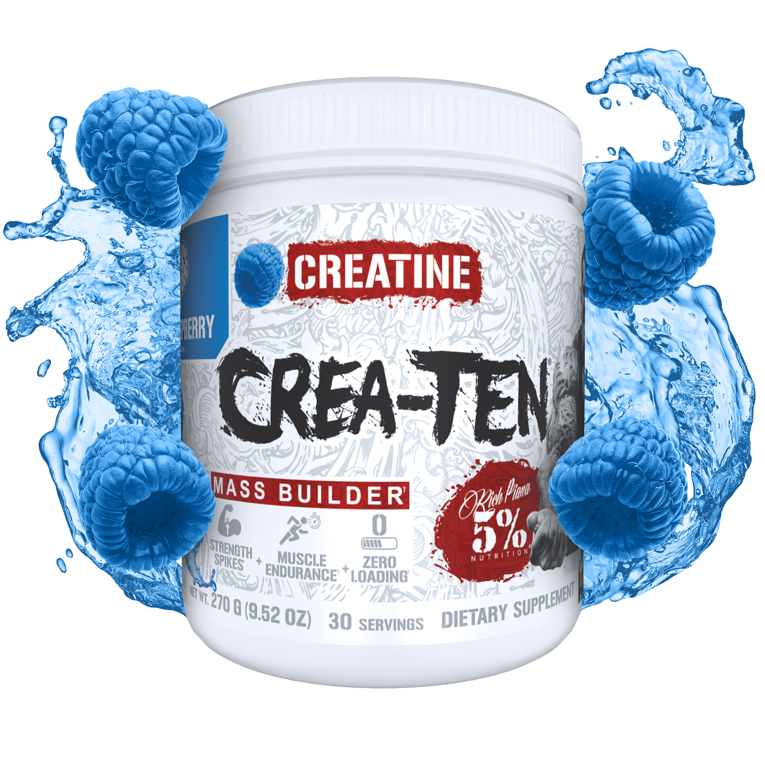 Crea-TEN 10-in-1 Creatine - 5% Nutrition