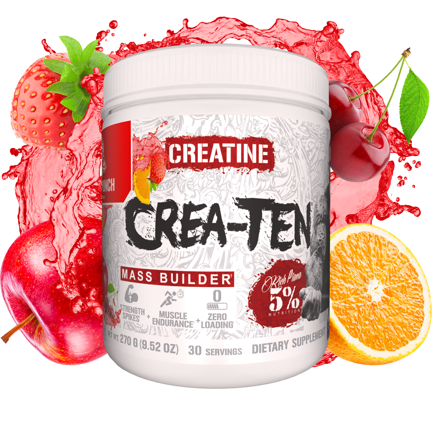 Crea-TEN 10-in-1 Creatine - 5% Nutrition